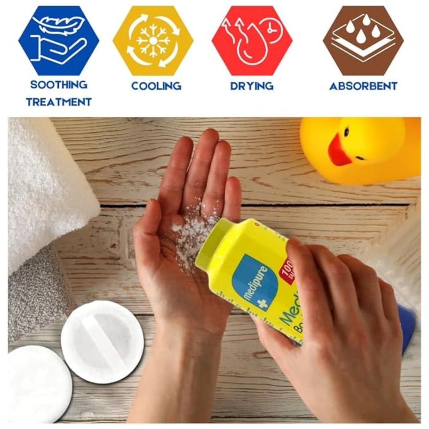 Xpel Medipure Medicated Body Powder 200g