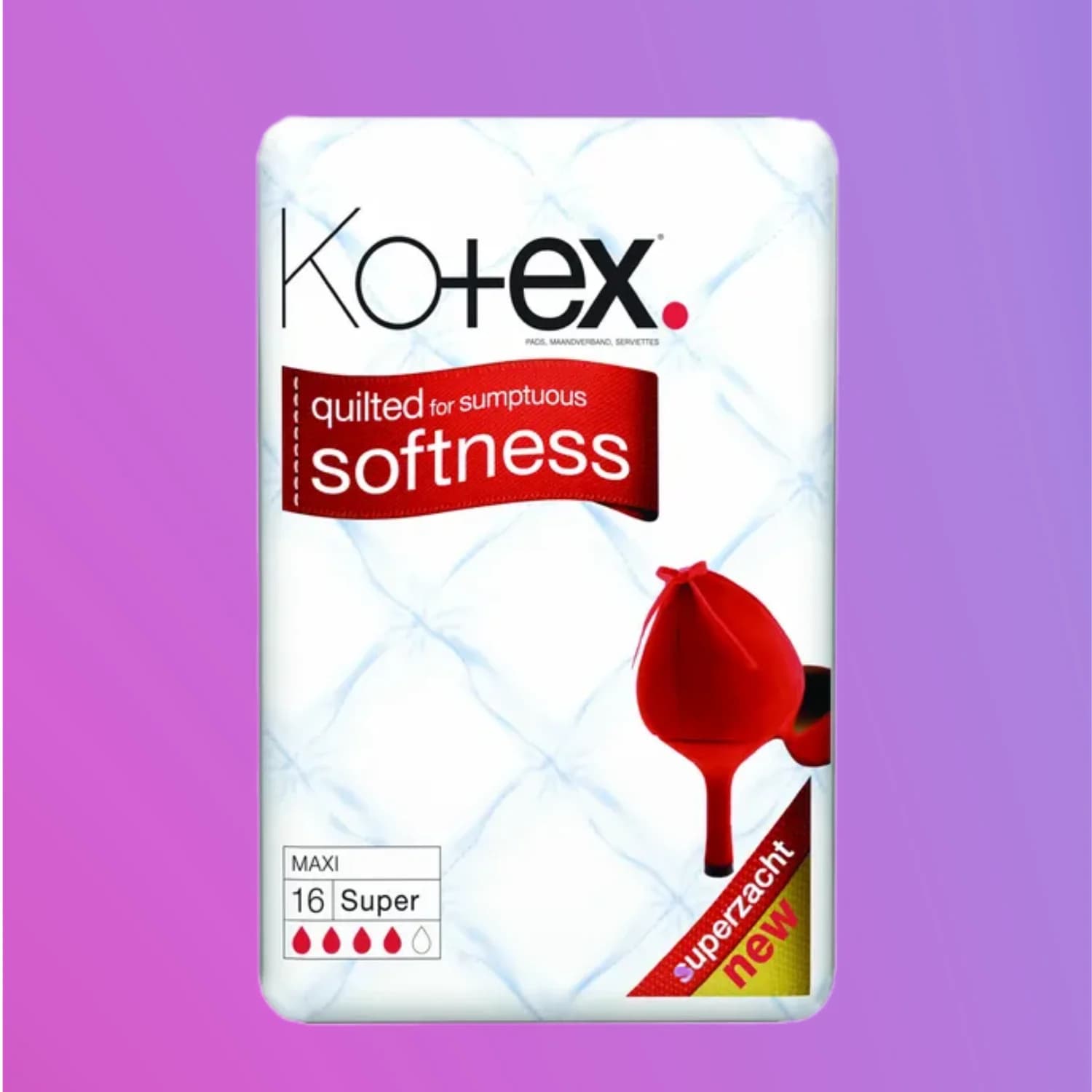 Kotex Maxi Super Pads 16 Pads