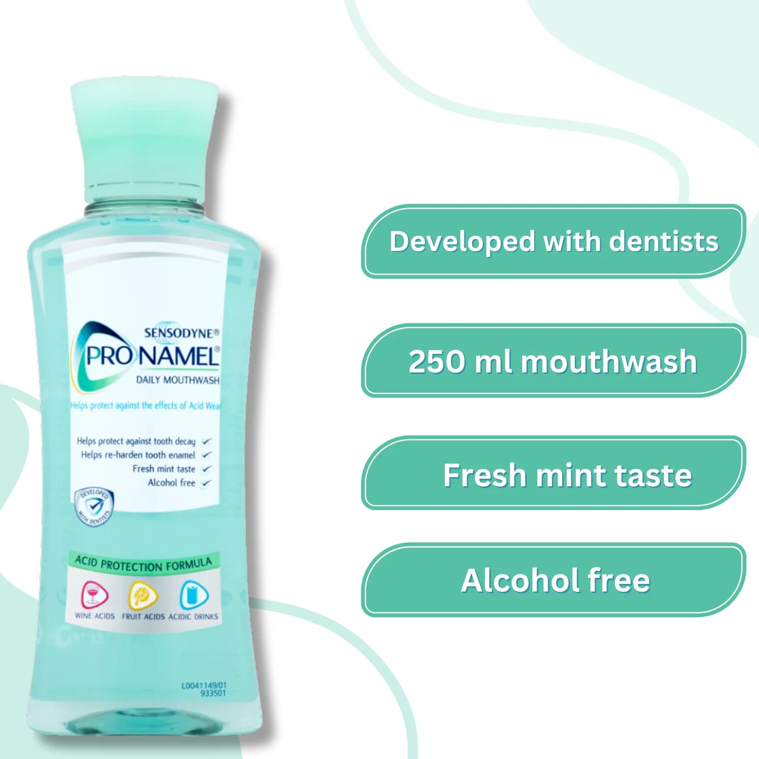 Sensodyne Pronamel Daily Enamel Care Mouthwash 250ml