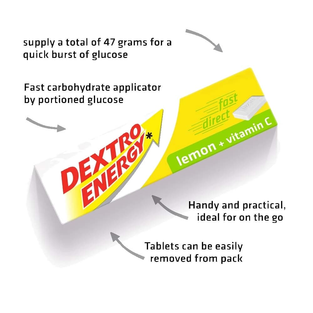 Dextro Energy Lemon+ Vitamin C 47g