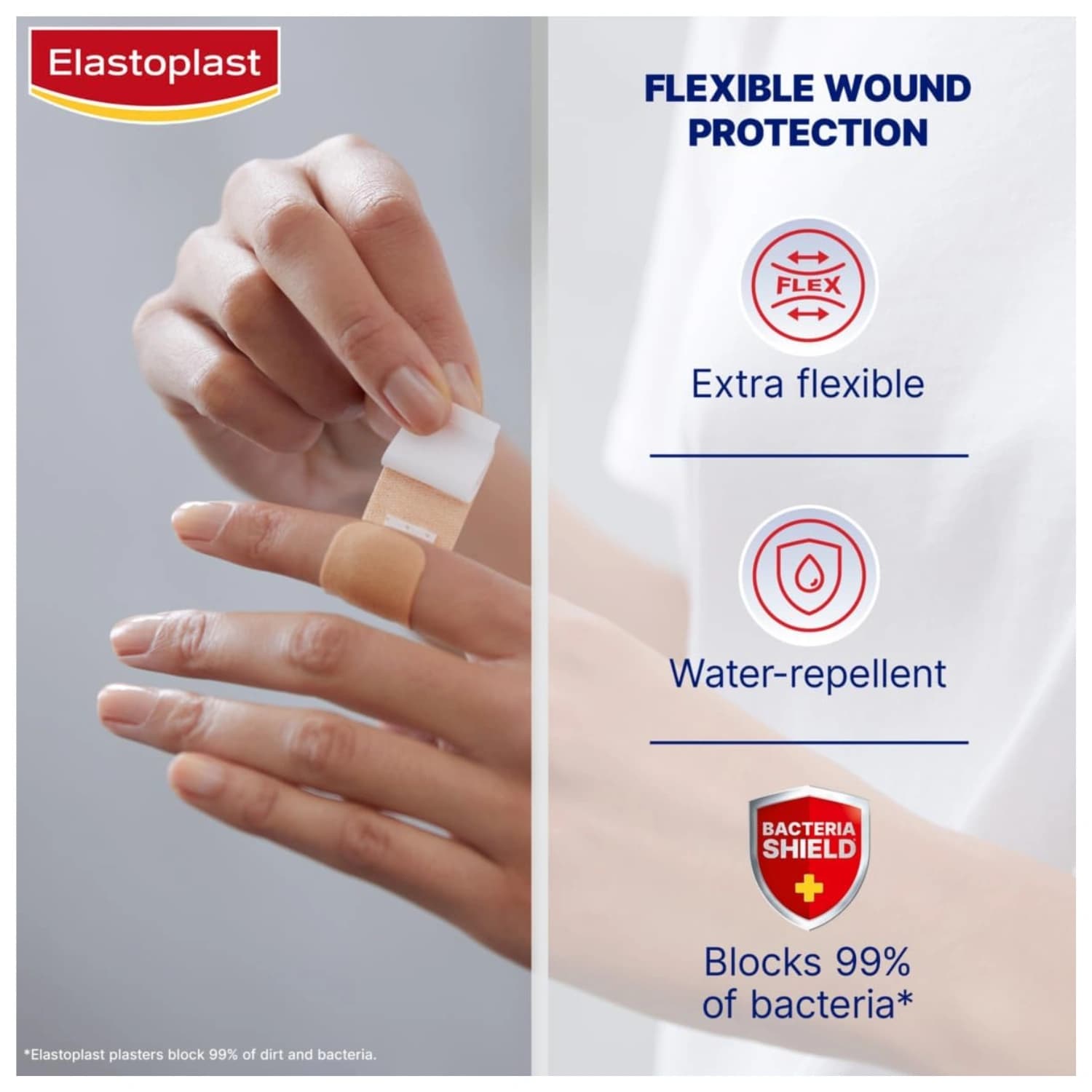 Elastoplast Fabric Plasters 40 pack