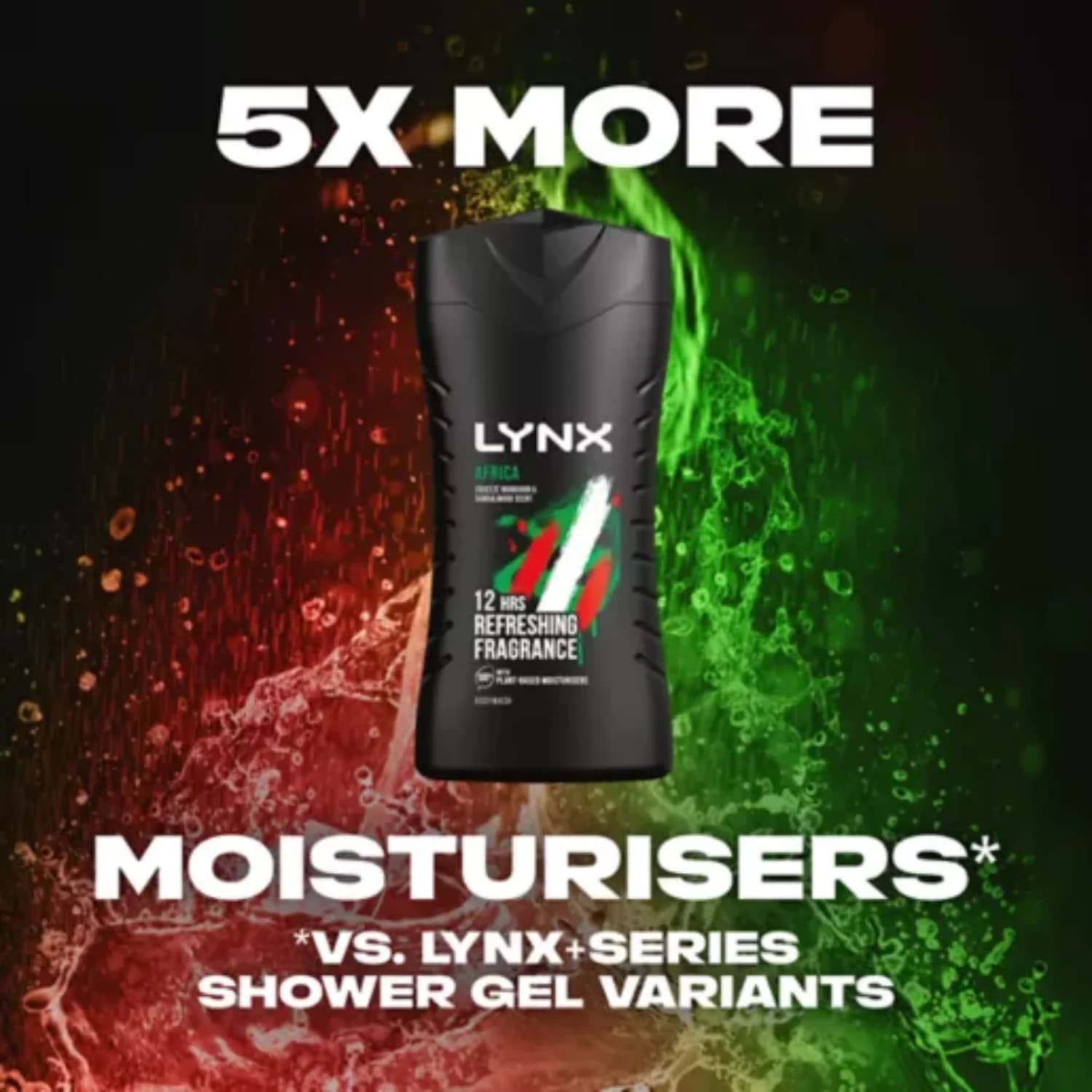 Lynx Africa Bodywash Shower Gel 225ml