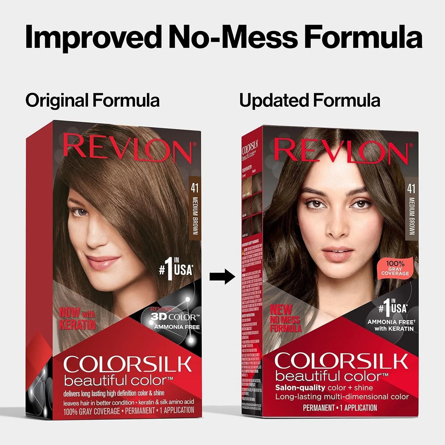 Revlon Colorsilk Permanent Hair Colour 49 Auburn Brown