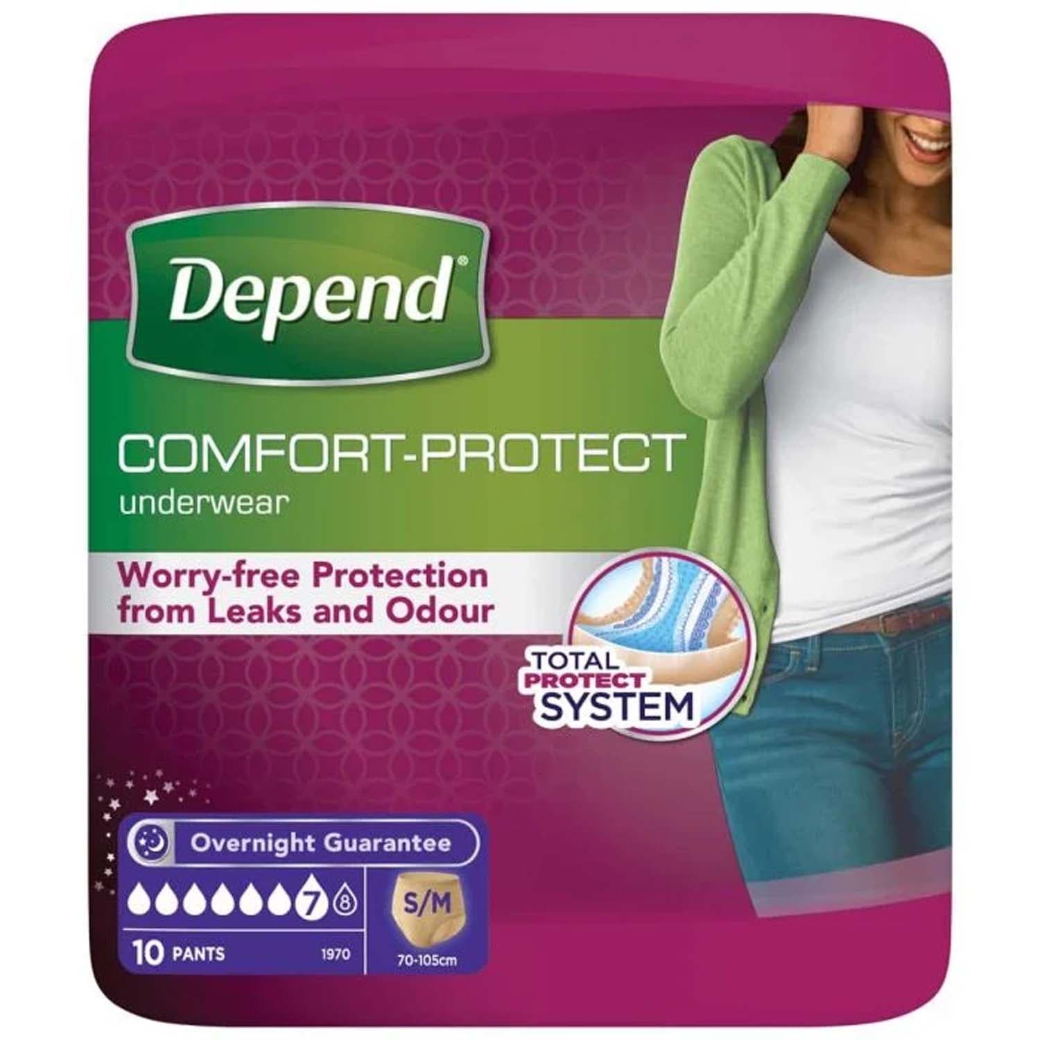 Depend Pants Super Small Medium Female 10 Pants