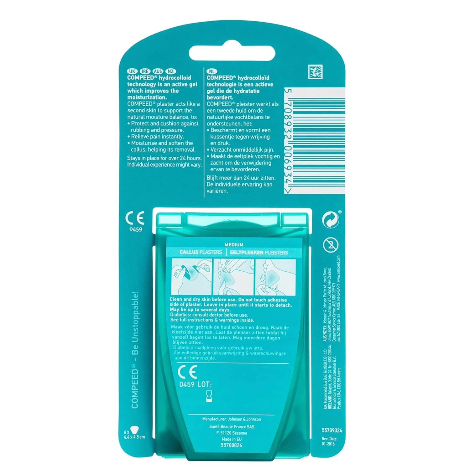 Compeed Callous Plaster Medium 6 Pack