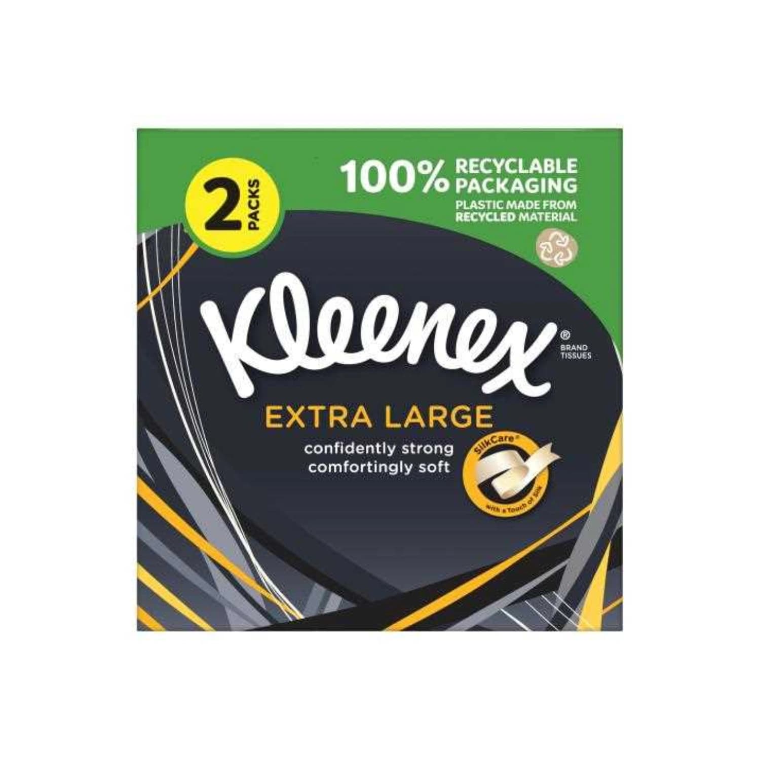 Kleenex Extra Large Tissues Compact Twin 44