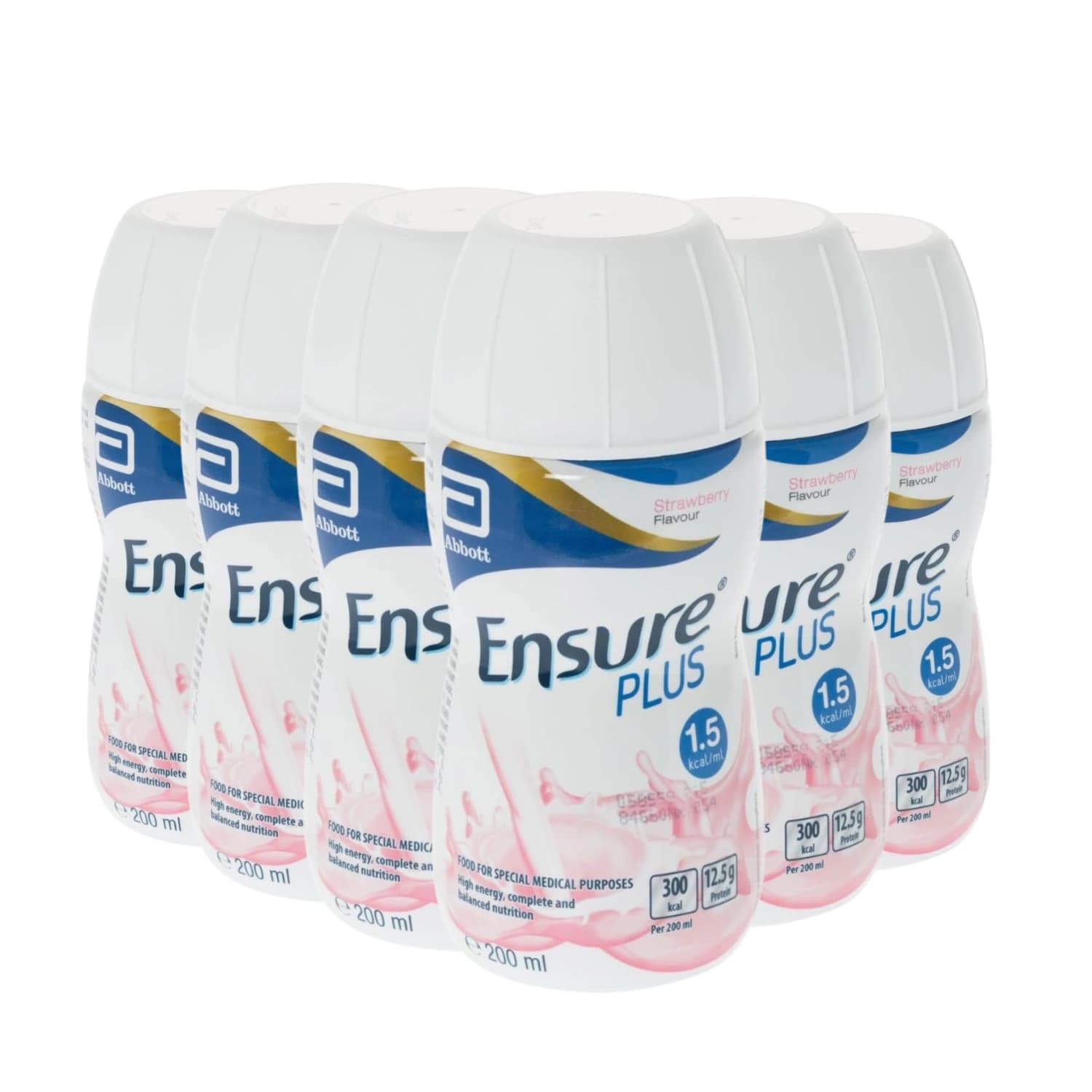 6x Ensure Plus Strawberry 200ml