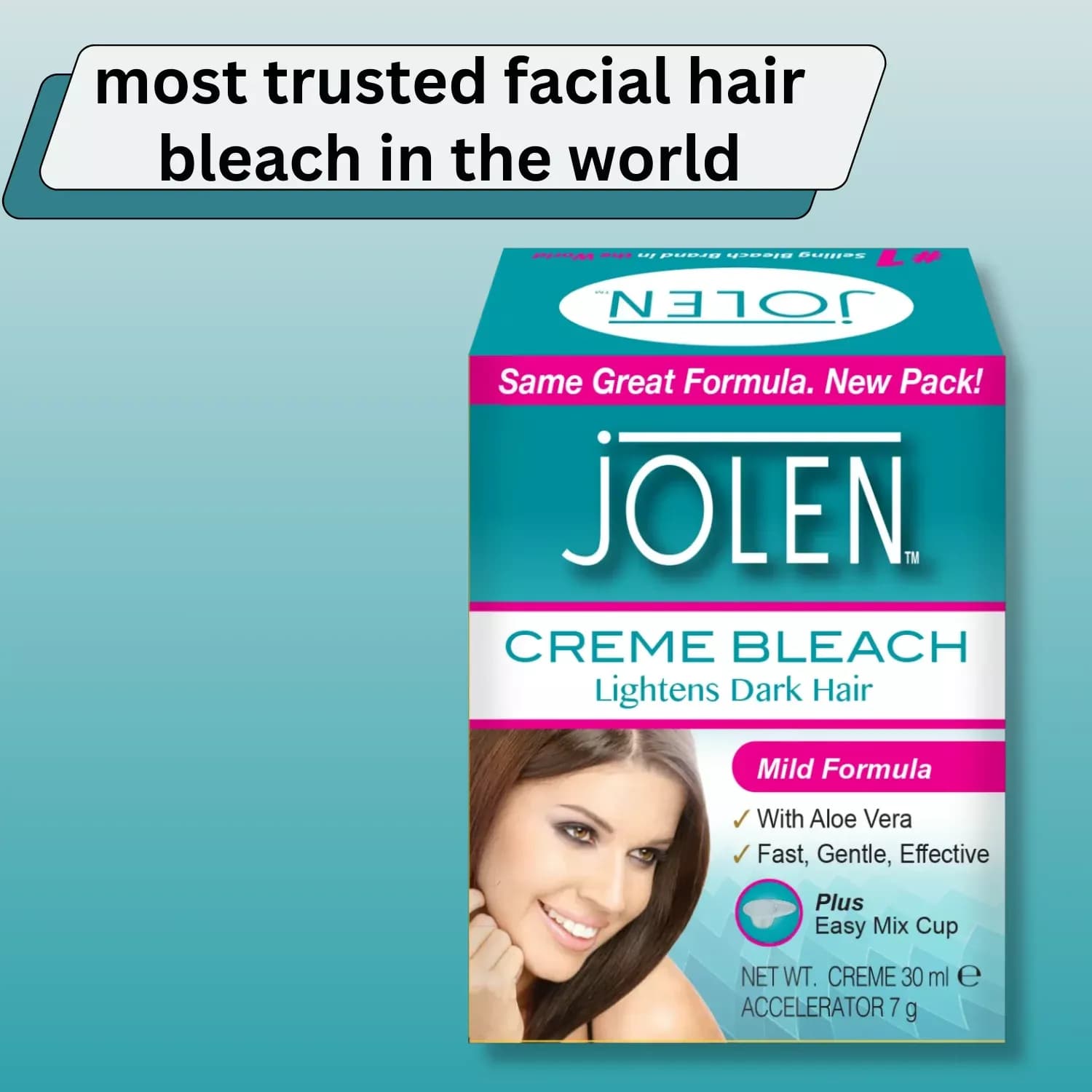Jolen Mild Bleach Cream 30ml
