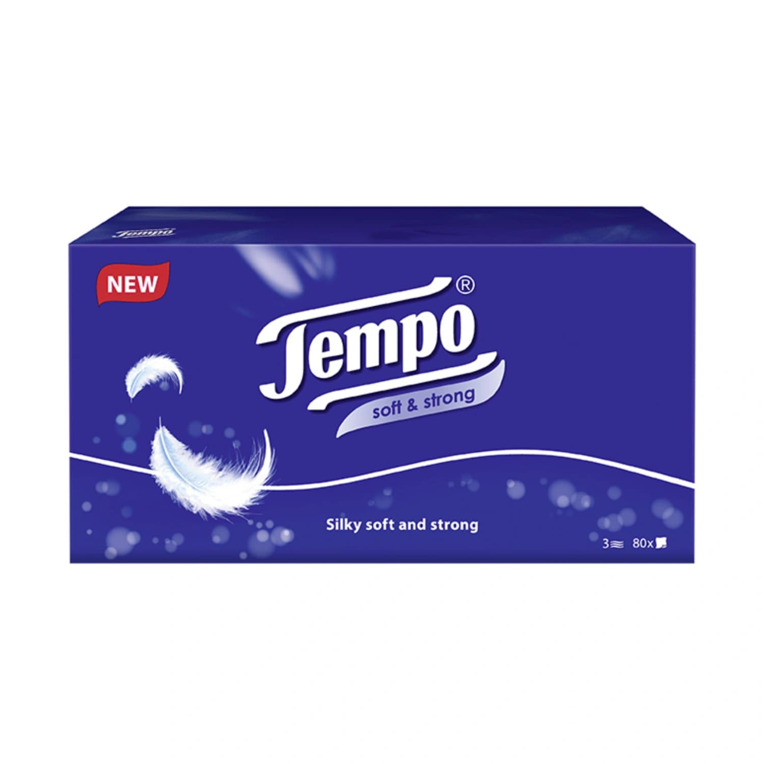 12x Tempo Soft and Strong 80 Tissues
