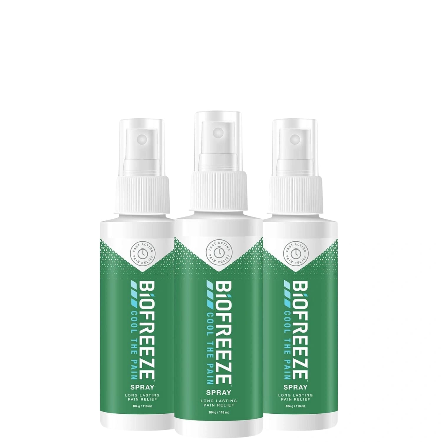 Biofreeze Spray 118ml – Pack of 3