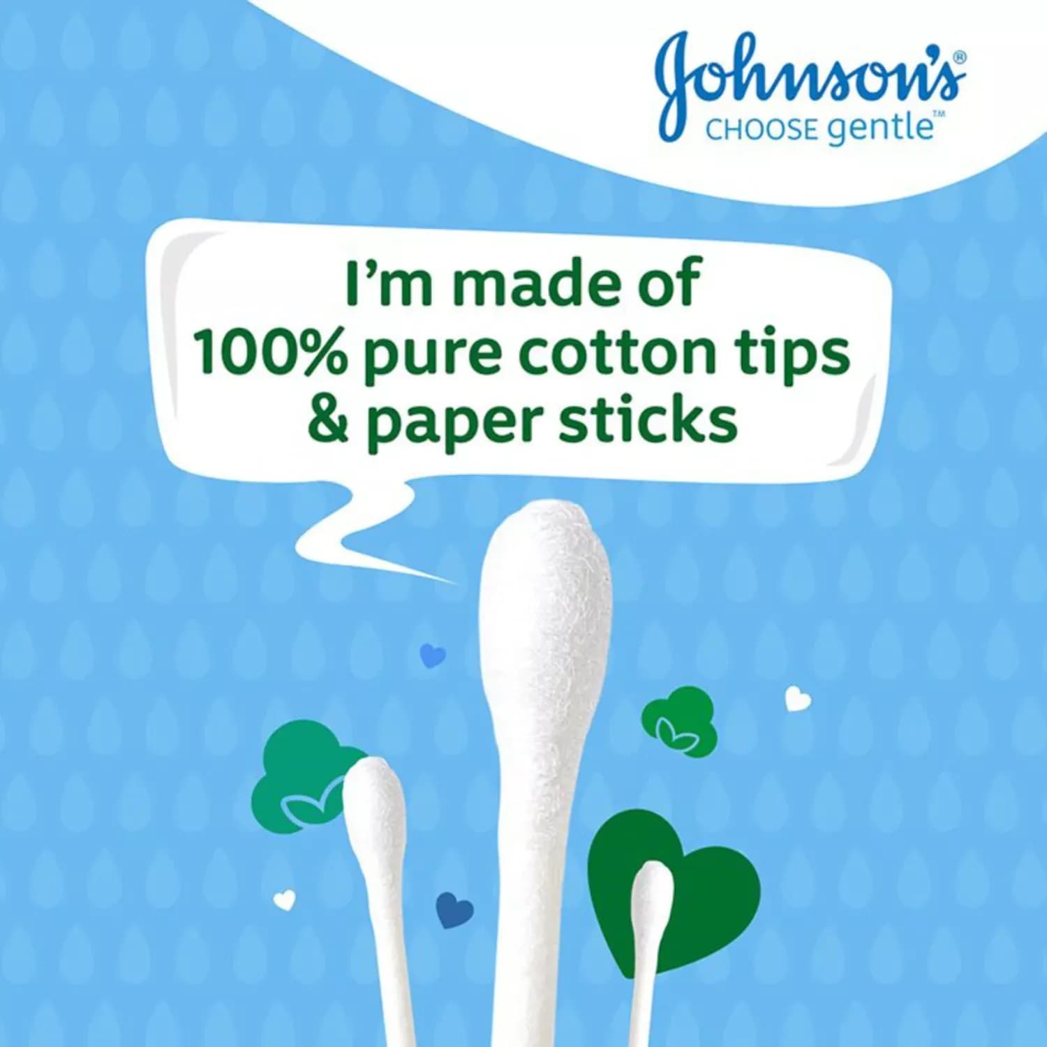 Johnson’s Cotton Buds (200 Buds) – Pack of 6