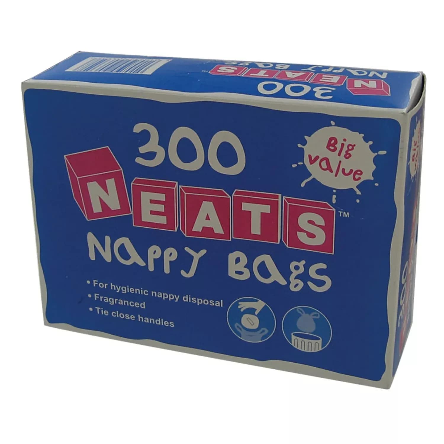 Neats Nappy Bags Pack of 300