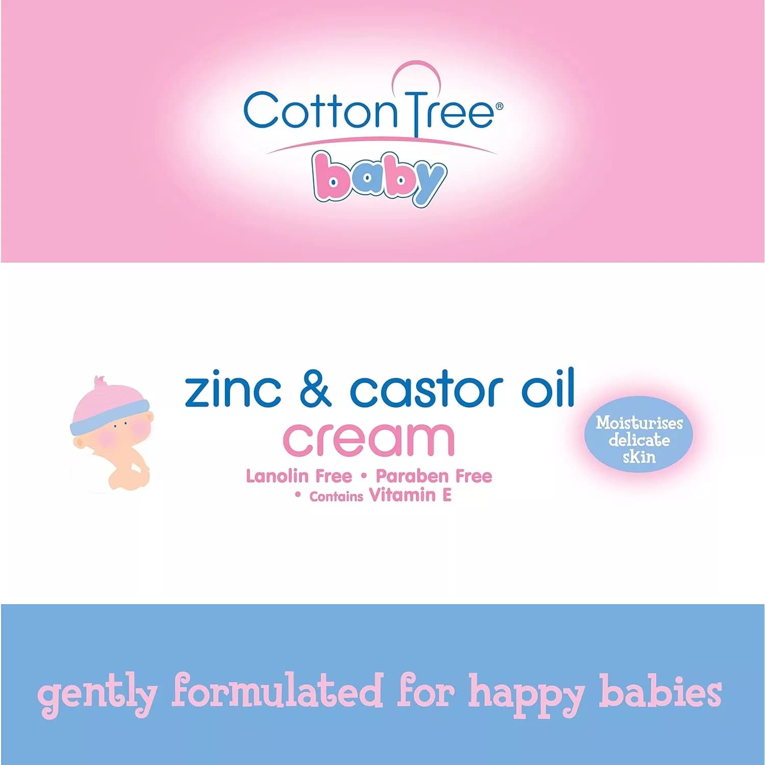 Nuage Zinc And Castor Oil Cream 200ml