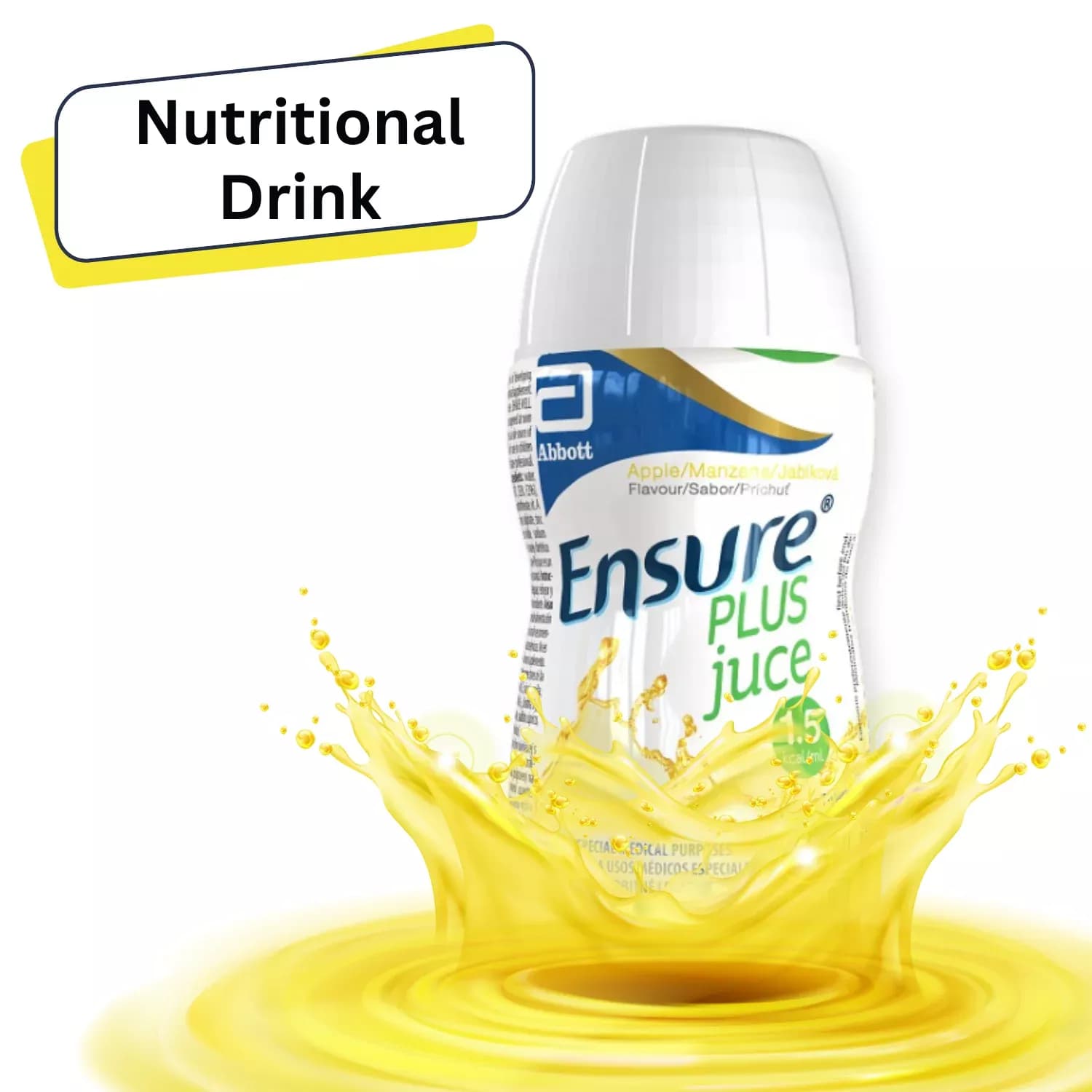 Ensure Plus Juce Apple Flavour 220ml x 12 Pack