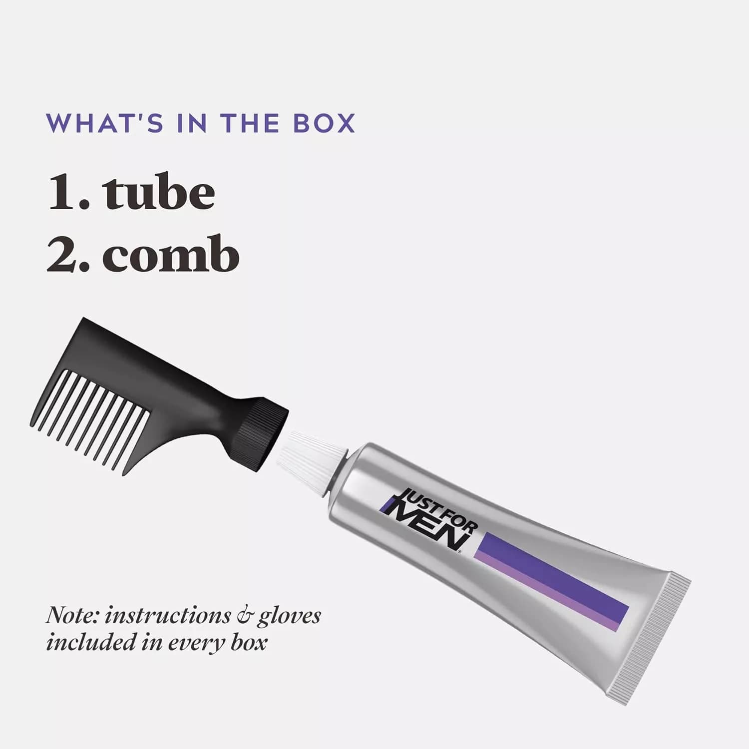 Just For Men T55 Touch of Grey Black Hair Dye