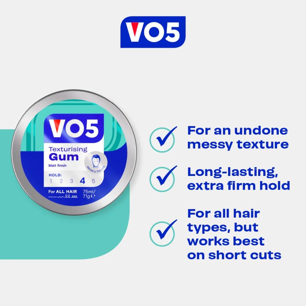 Vo5 texturising gum 75ml 4