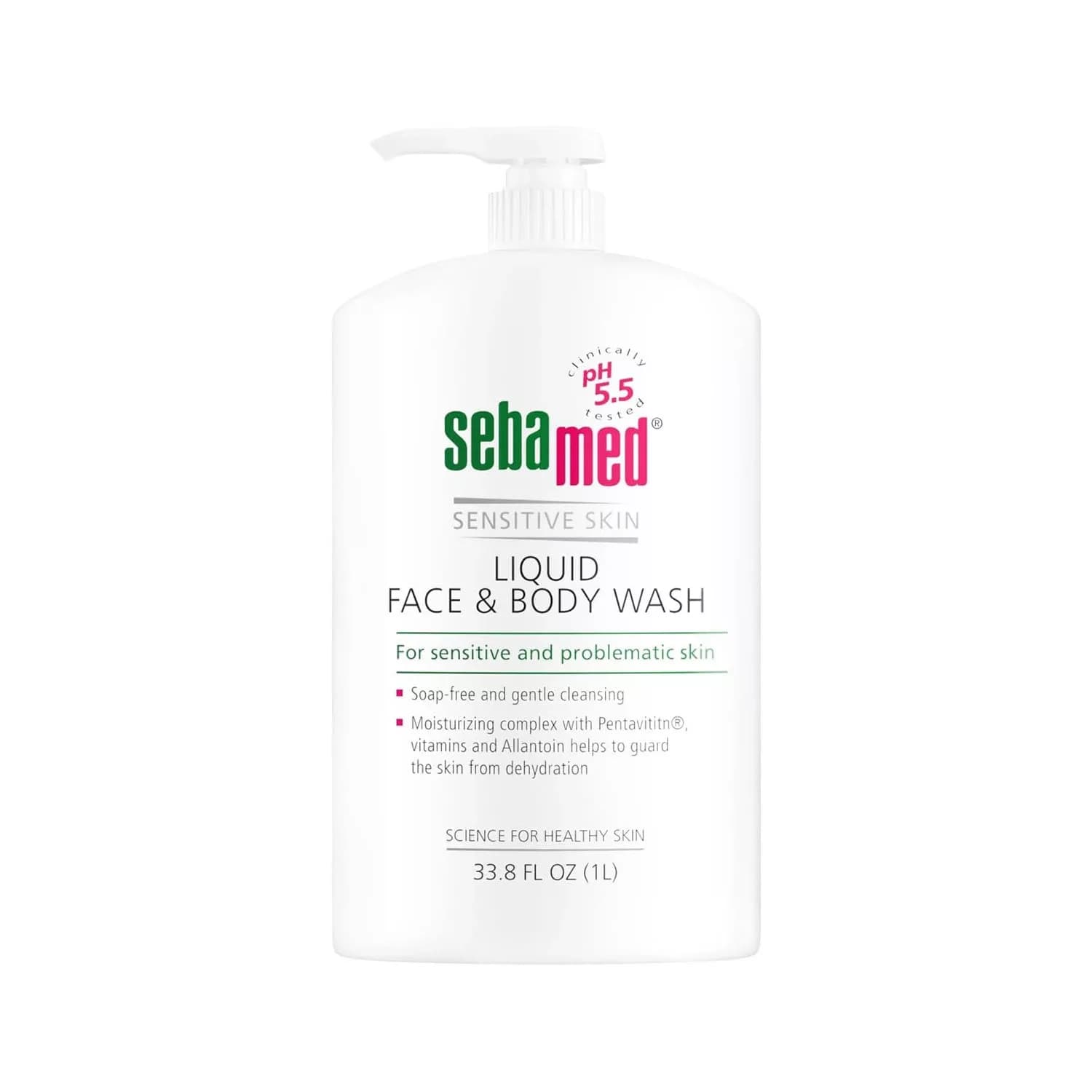 Sebamed Liquid Face & Body Wash 1000ml