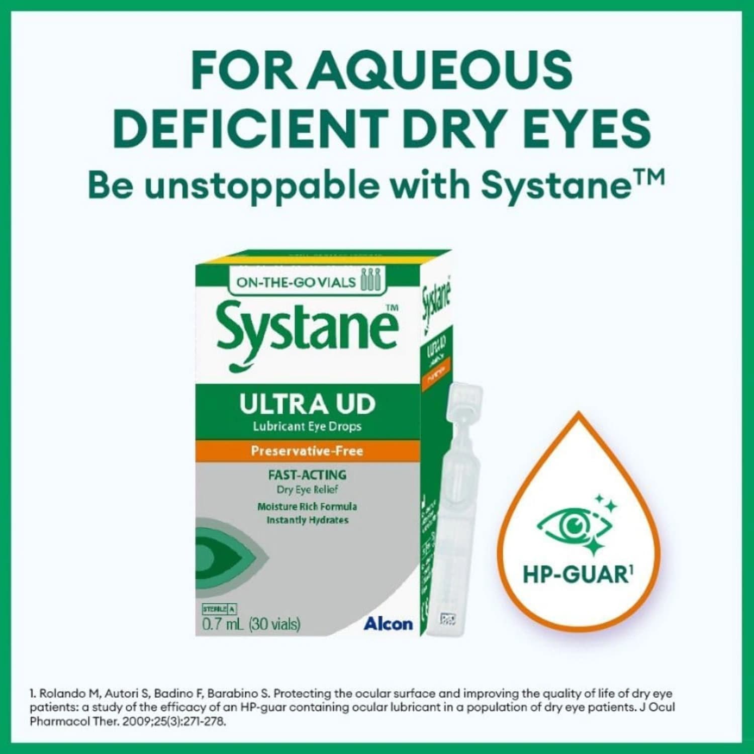 Systane Ultra UD Eye Drops 0.7ml x 30 pack