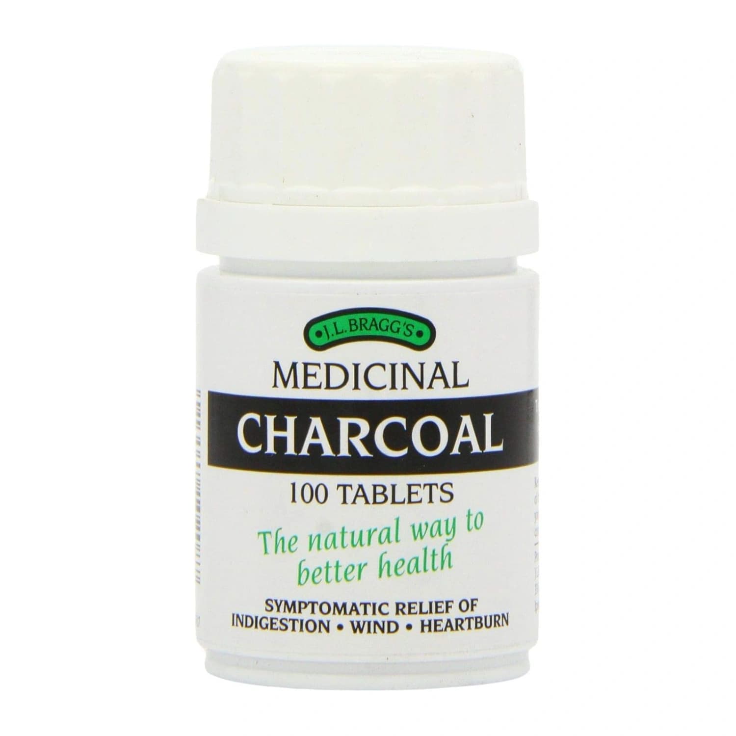 Bragg’s Medicinal Charcoal 100 Tablets