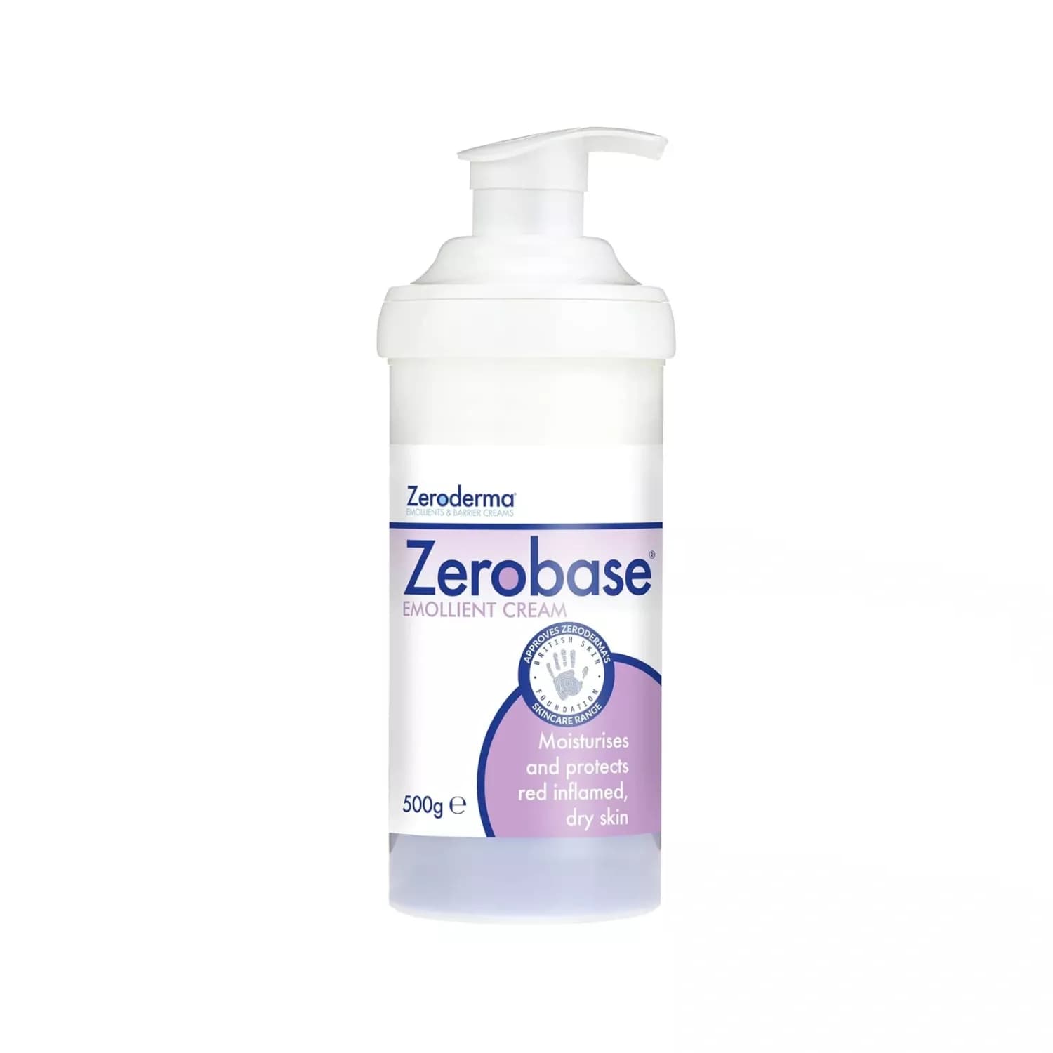 Zeroderma Zerobase Emollient Cream 500g