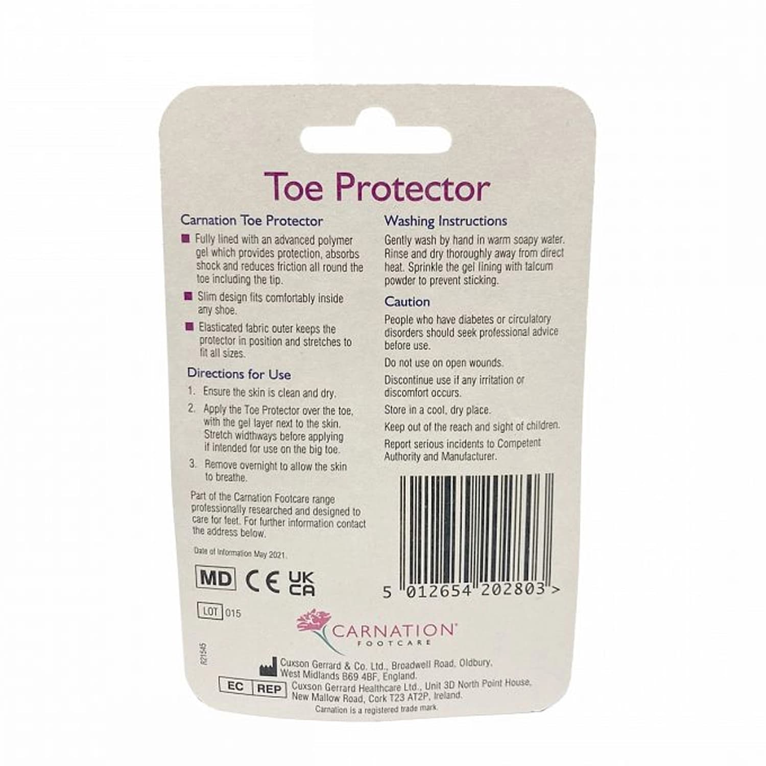 Carnation Footcare Toe Protector