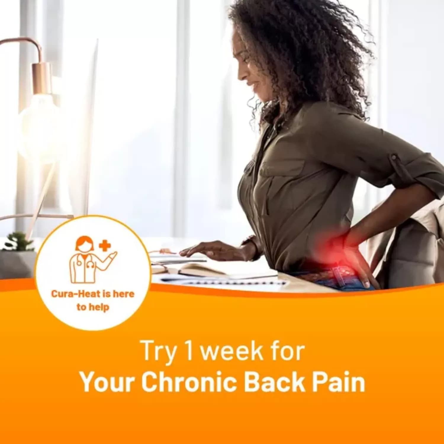 Cura-Heat Back & Shoulder Pain 7 Patches