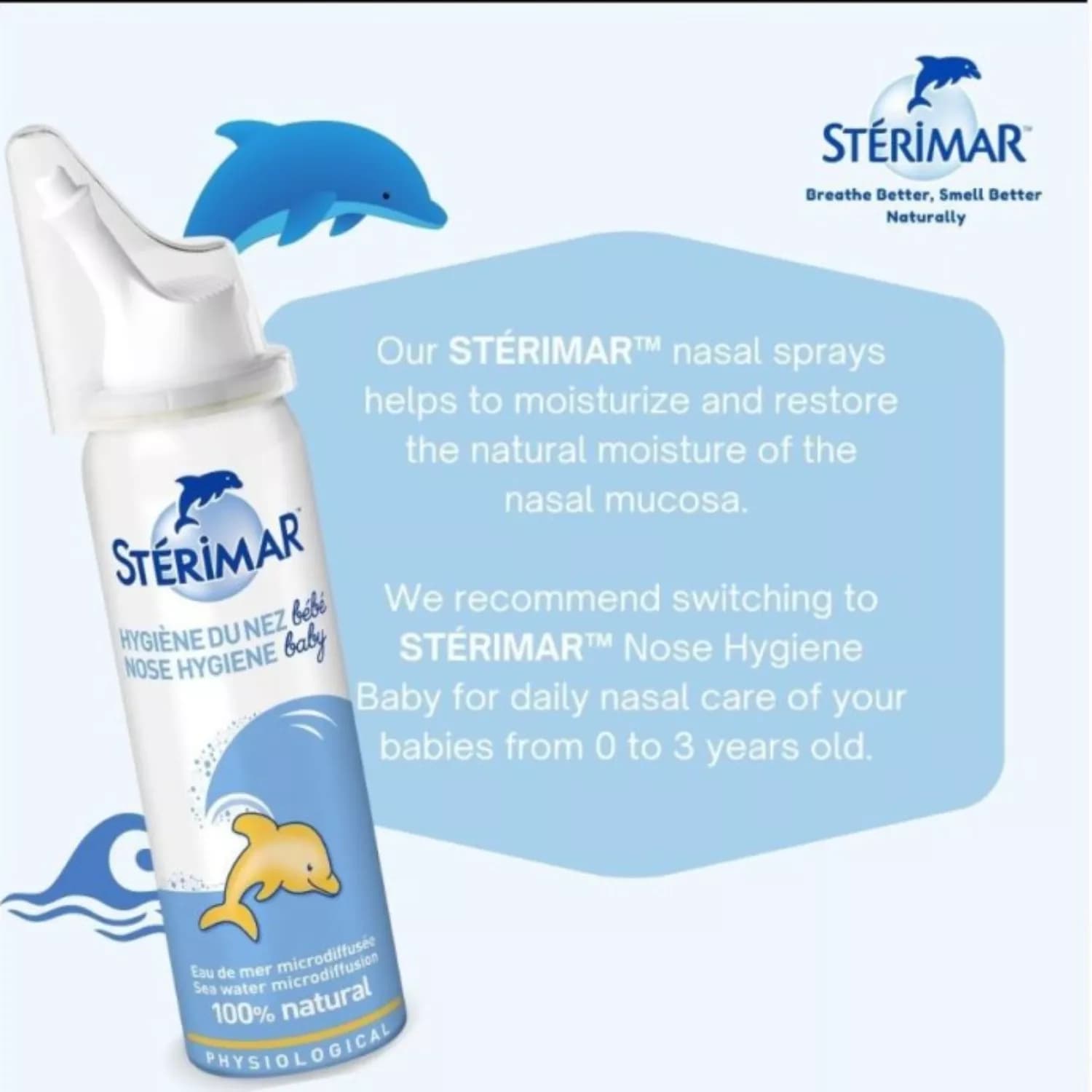 Sterimar Baby Nasal Hygiene Spray 50ml