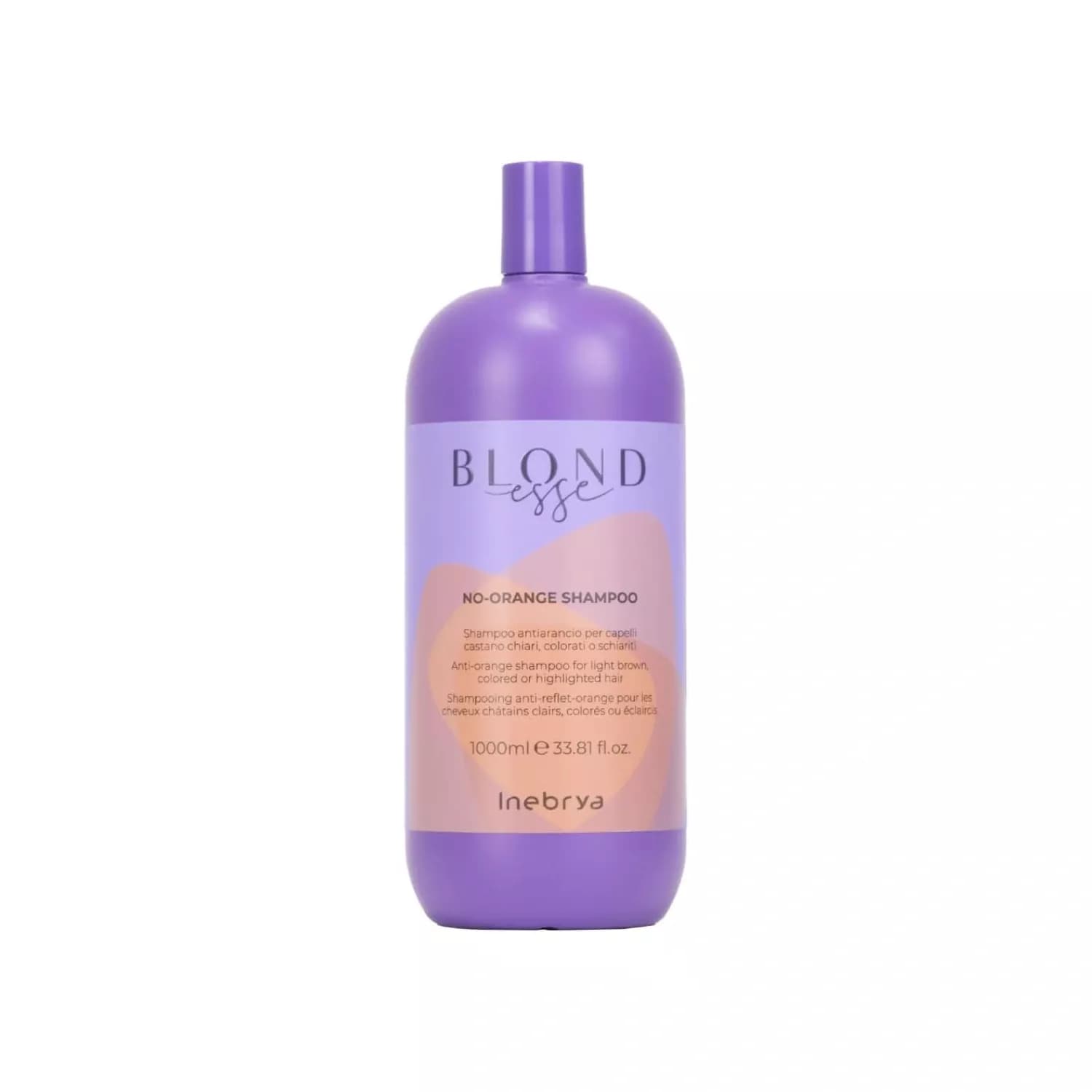 Inebrya Blondesse No-Orange Hair Soothing Shampoo 1000ml