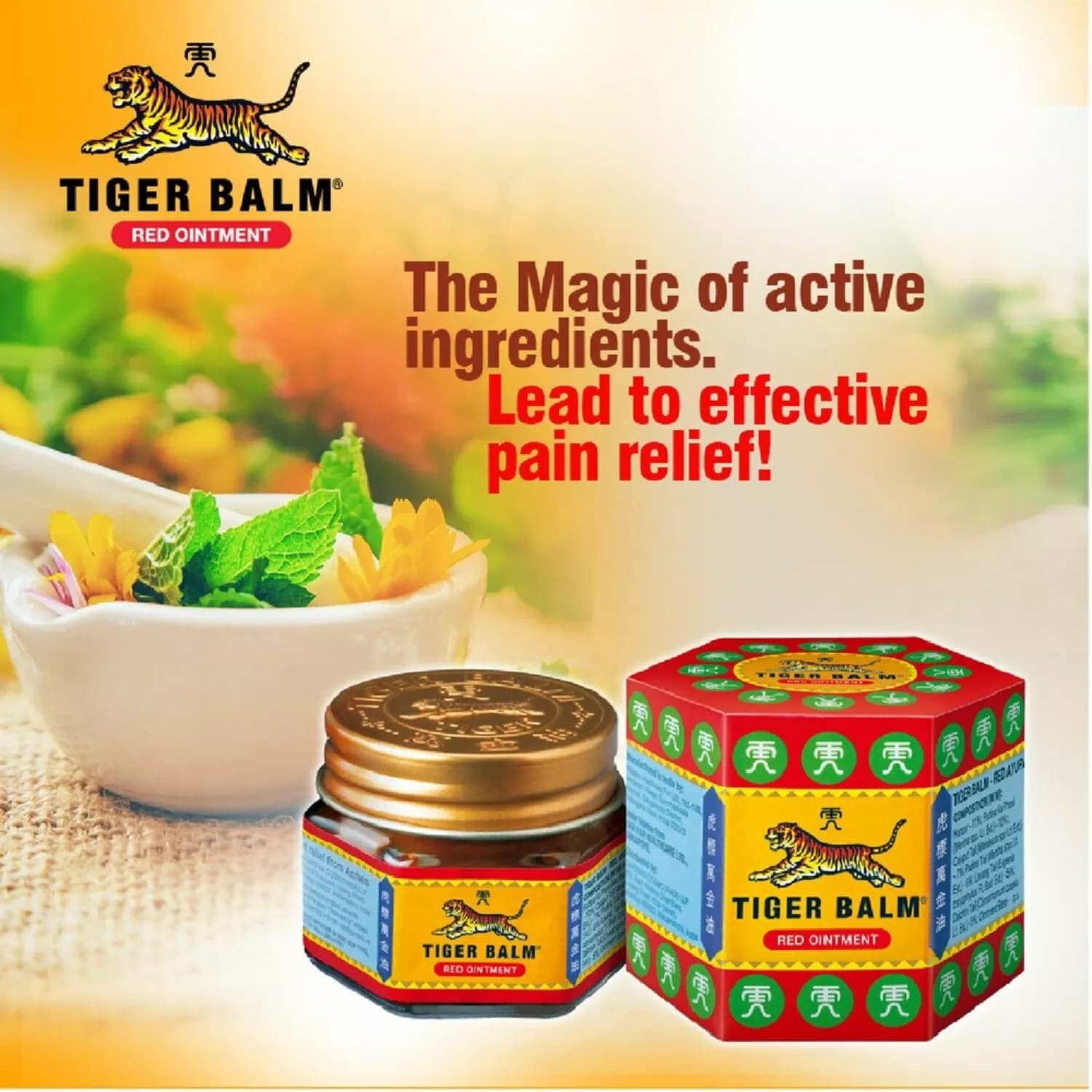 Tiger Balm Red Ointment 19g
