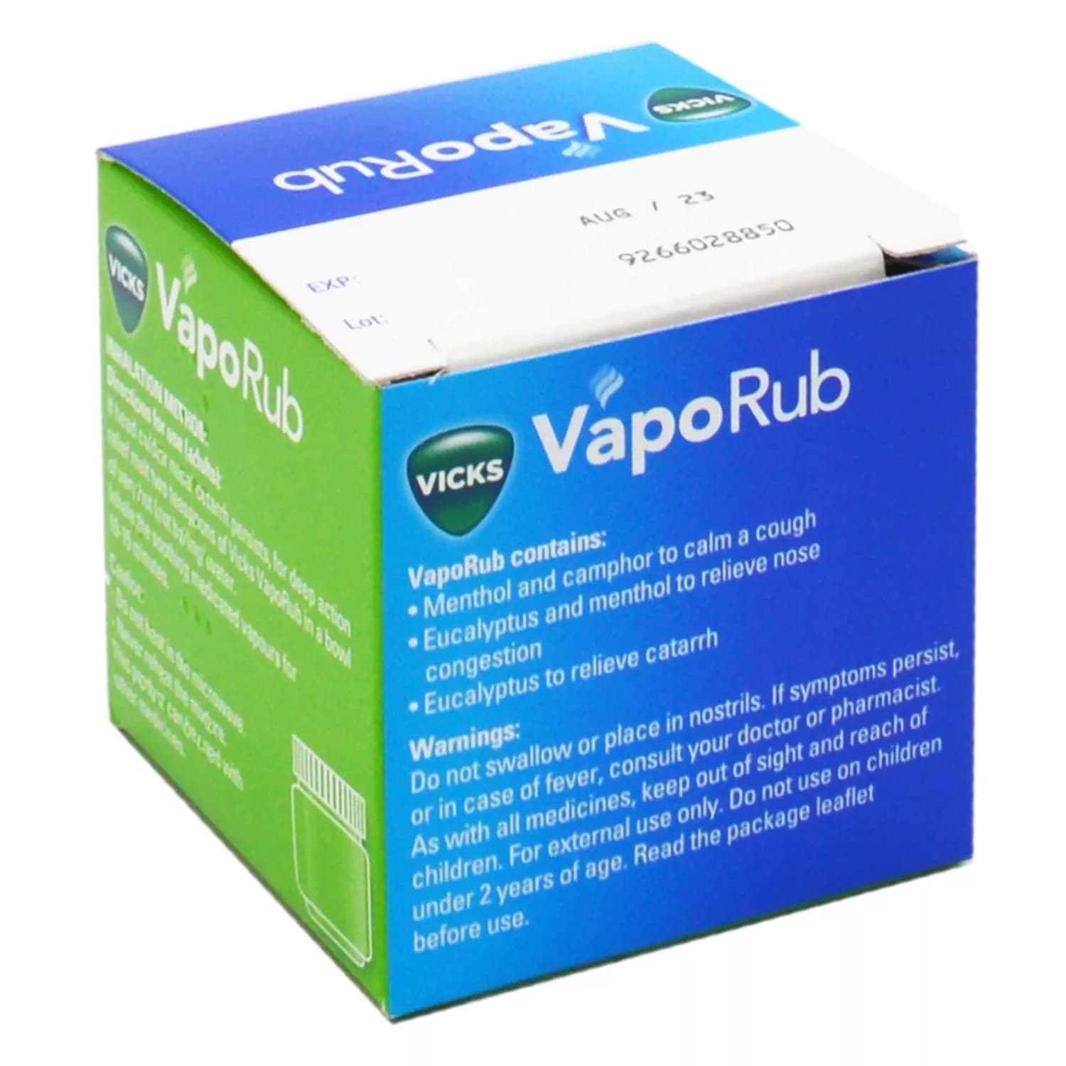 Vicks VapoRub Cold Remedy for Cough 50g