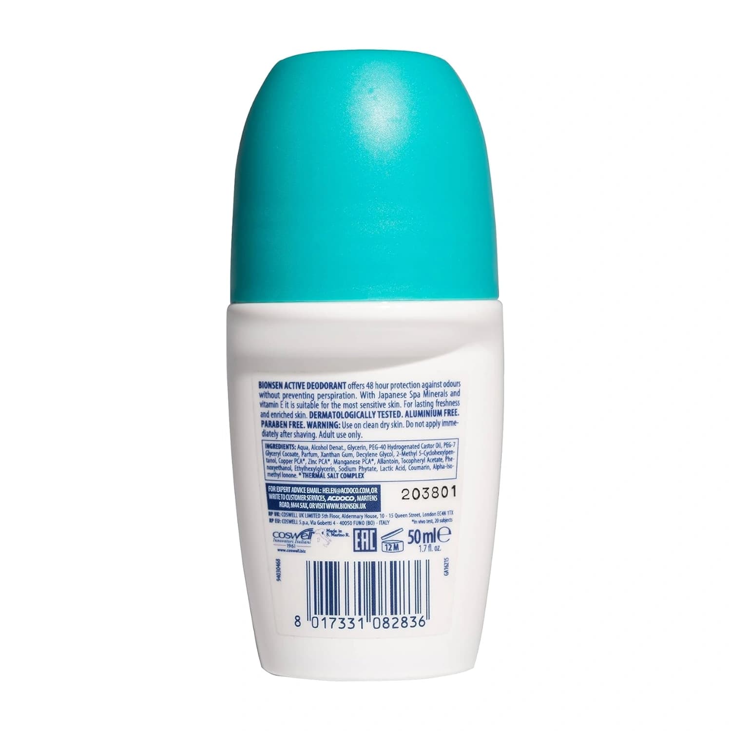 Bionsen mineral active roll on 50ml 6