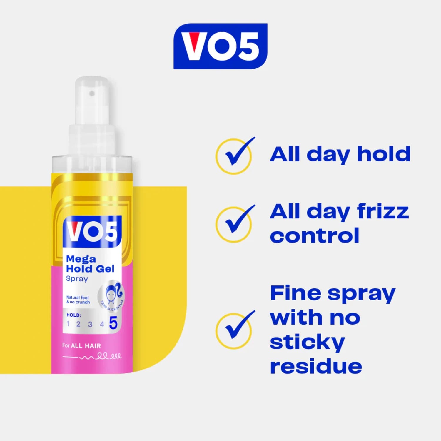 VO5 Mega Hold Gel Spray 200ml (4)