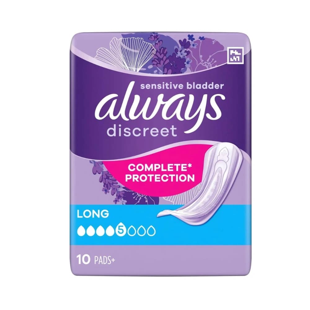 Always discreet long 10 pads 1