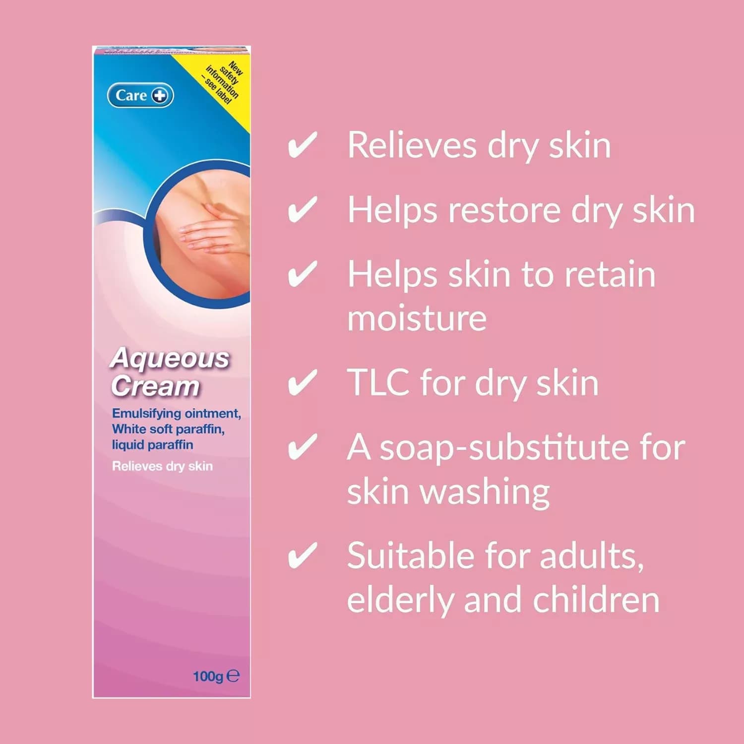 Care aqueous cream 100g 3