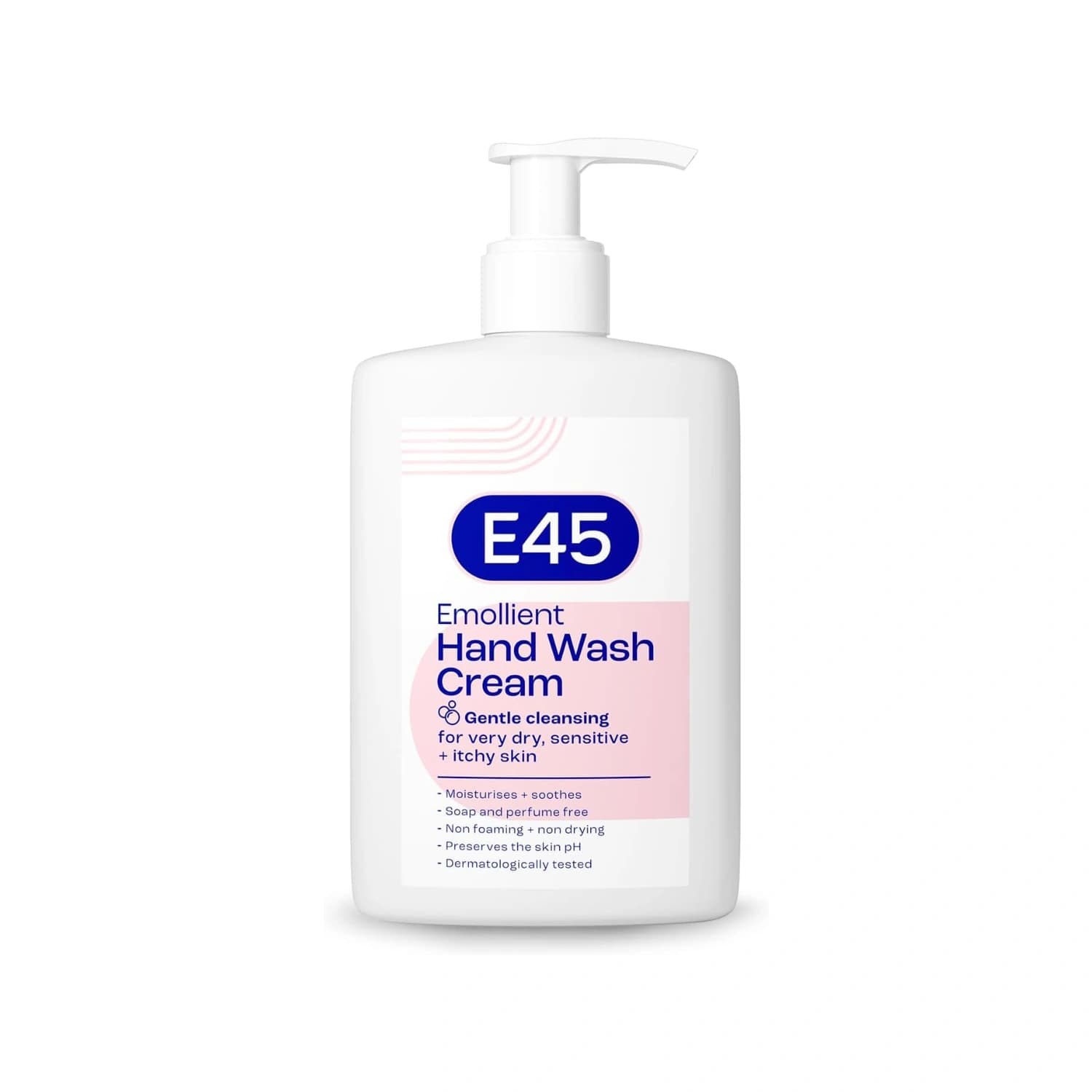 E45 emollient hand wash cream 250ml