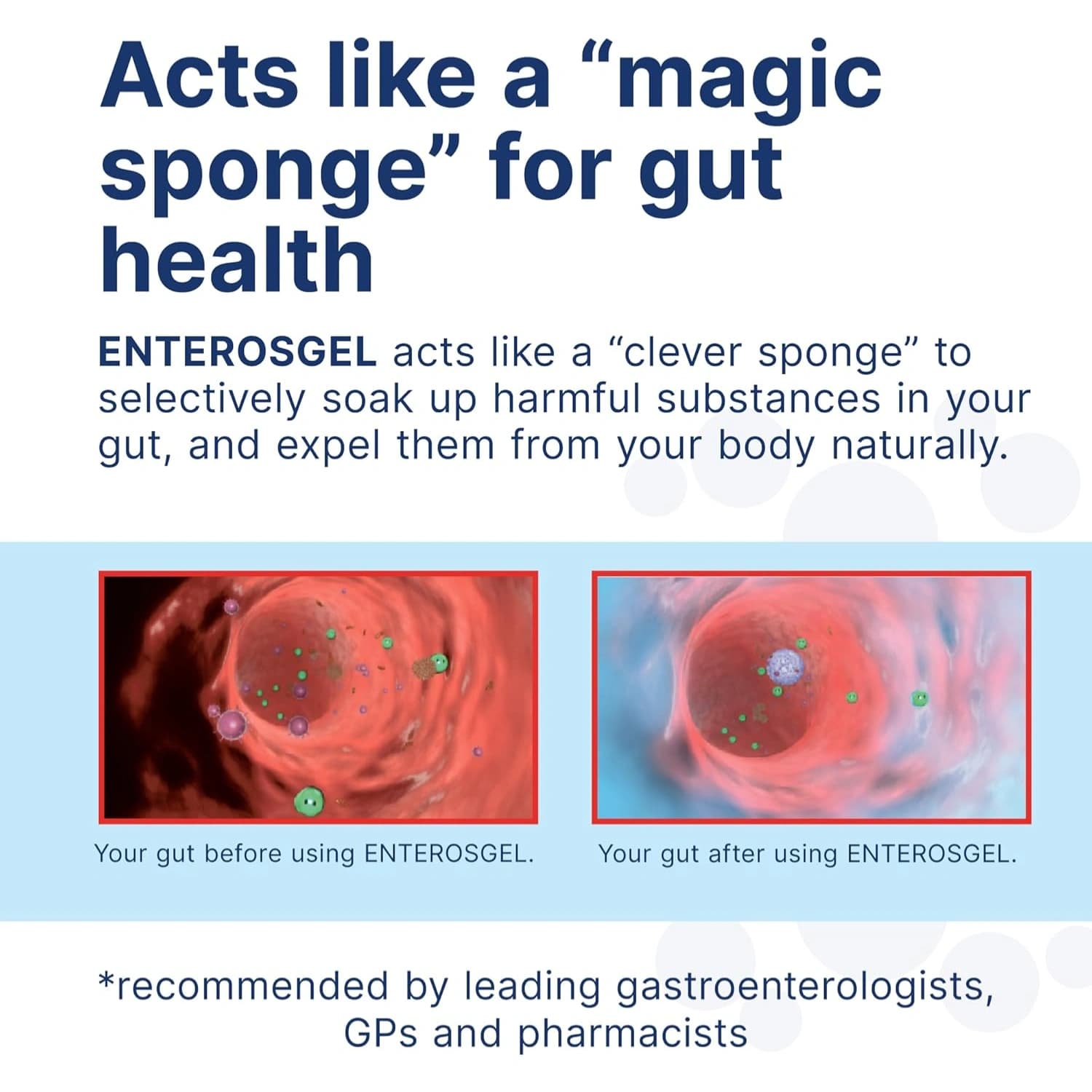 Enterosgel ibs relief gel tube 225g 4