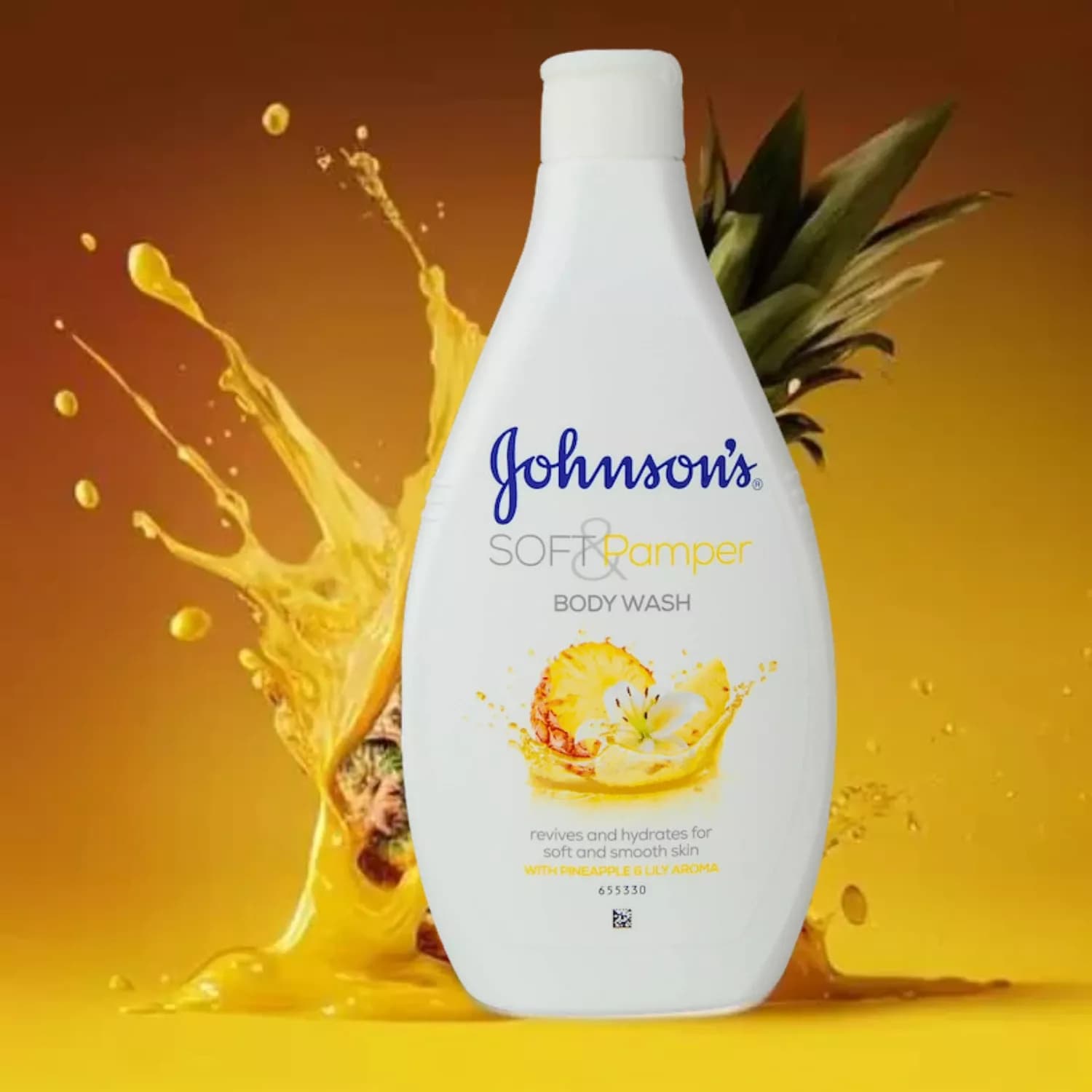 Johnsons bwash soft pamper 400ml 4