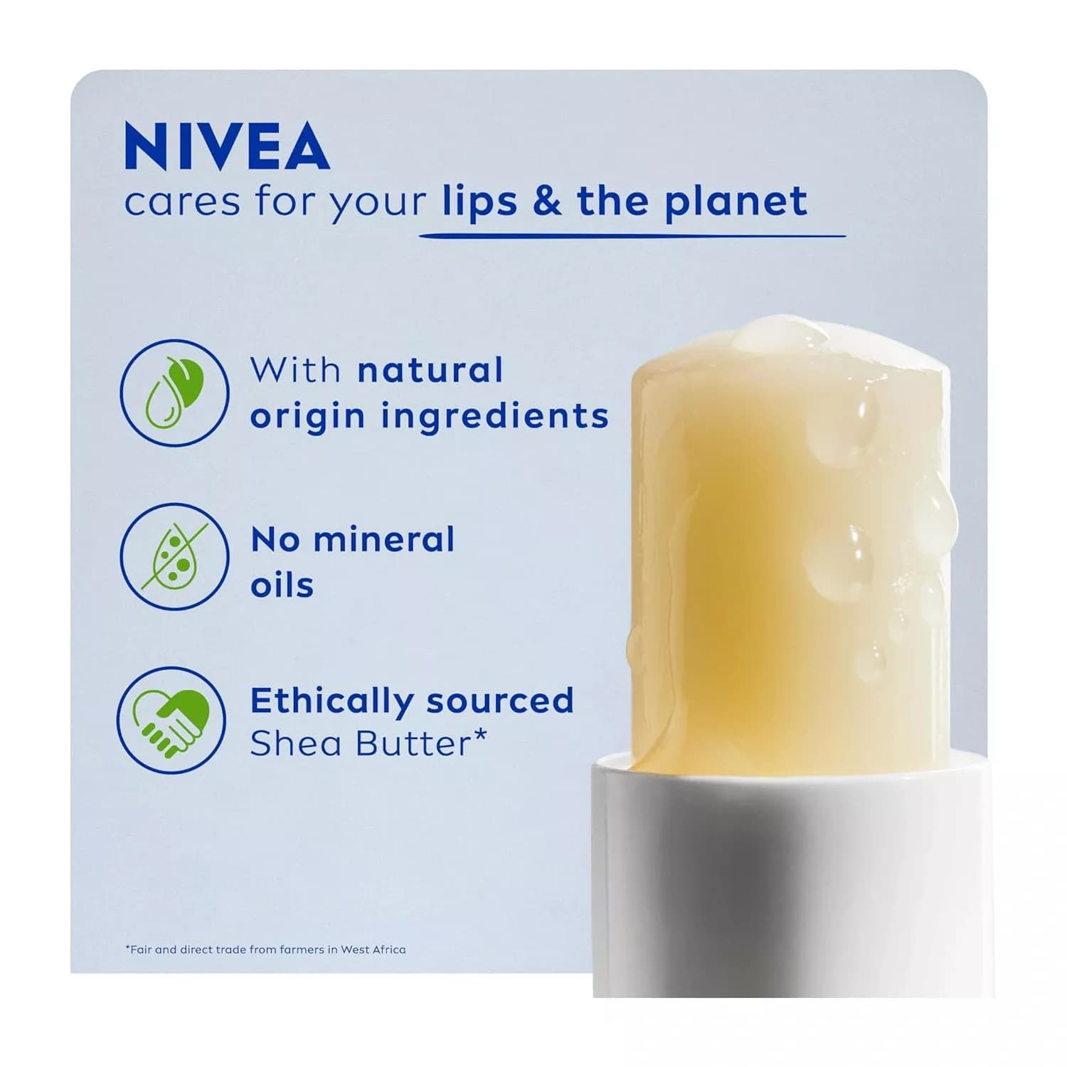 Nivea repair care lip balm spf15 4 5