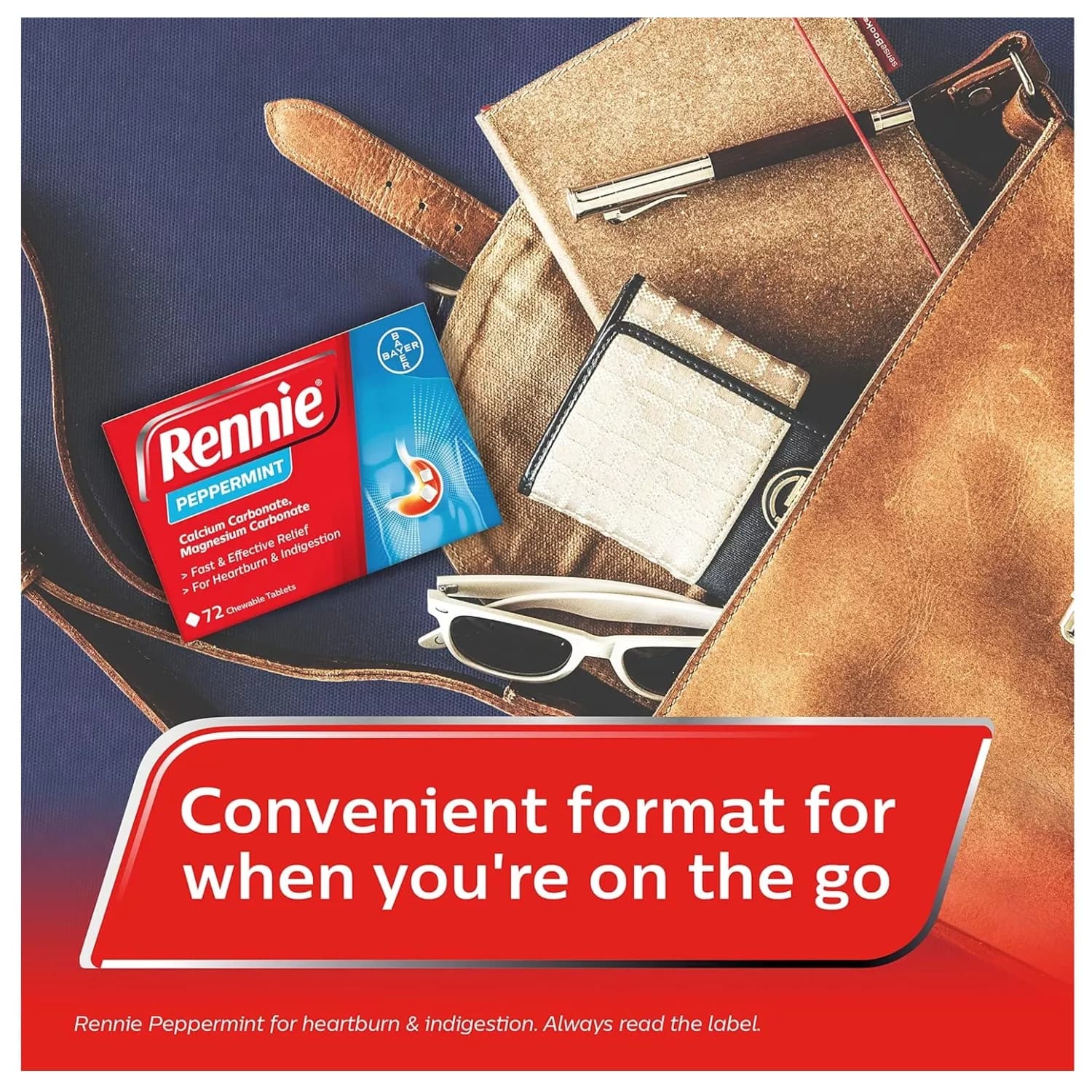 Rennie peppermint 72 tablets 5