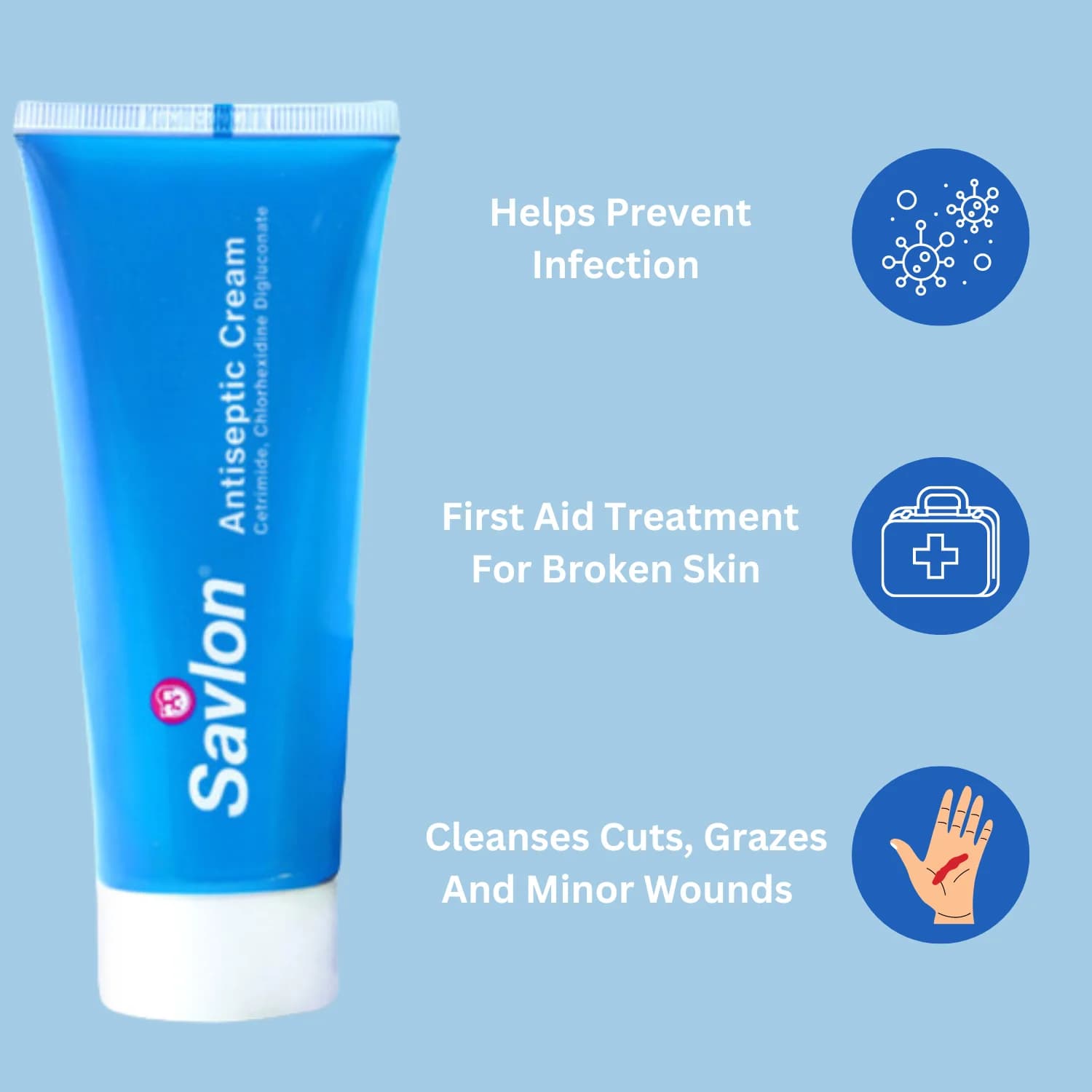 Savlon antiseptic cream 100g 5