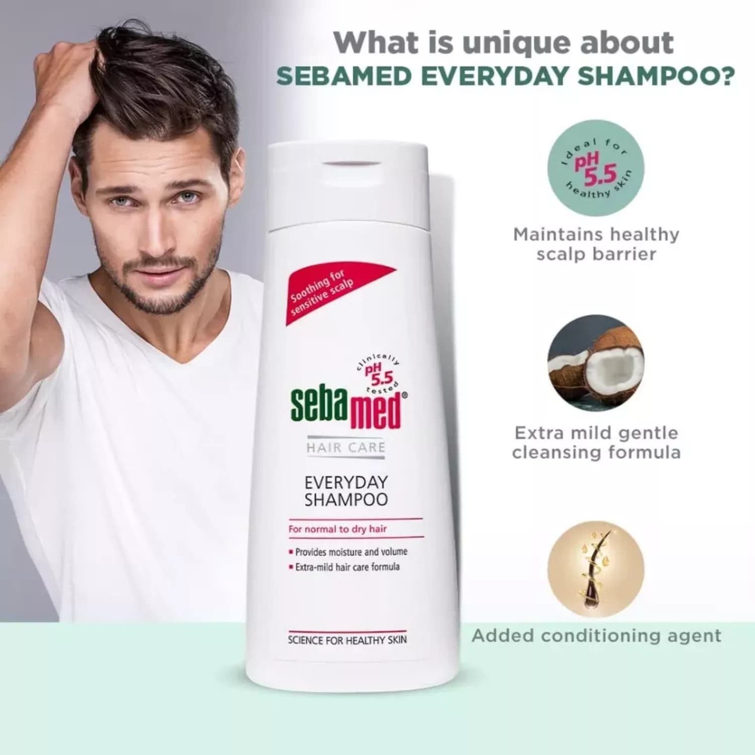 Sebamed everyday shampoo 200ml 8
