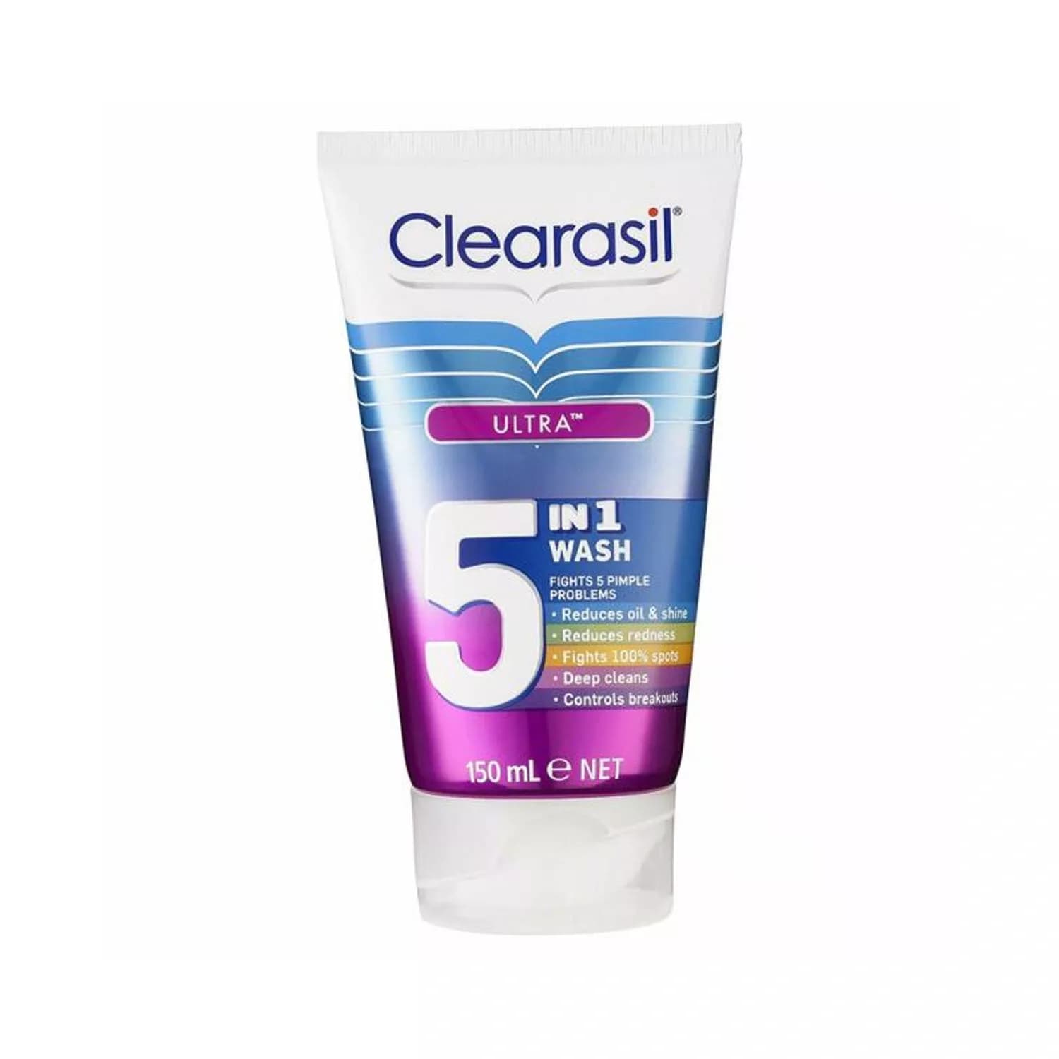 Clearasil face scrub 5 in 1 150ml