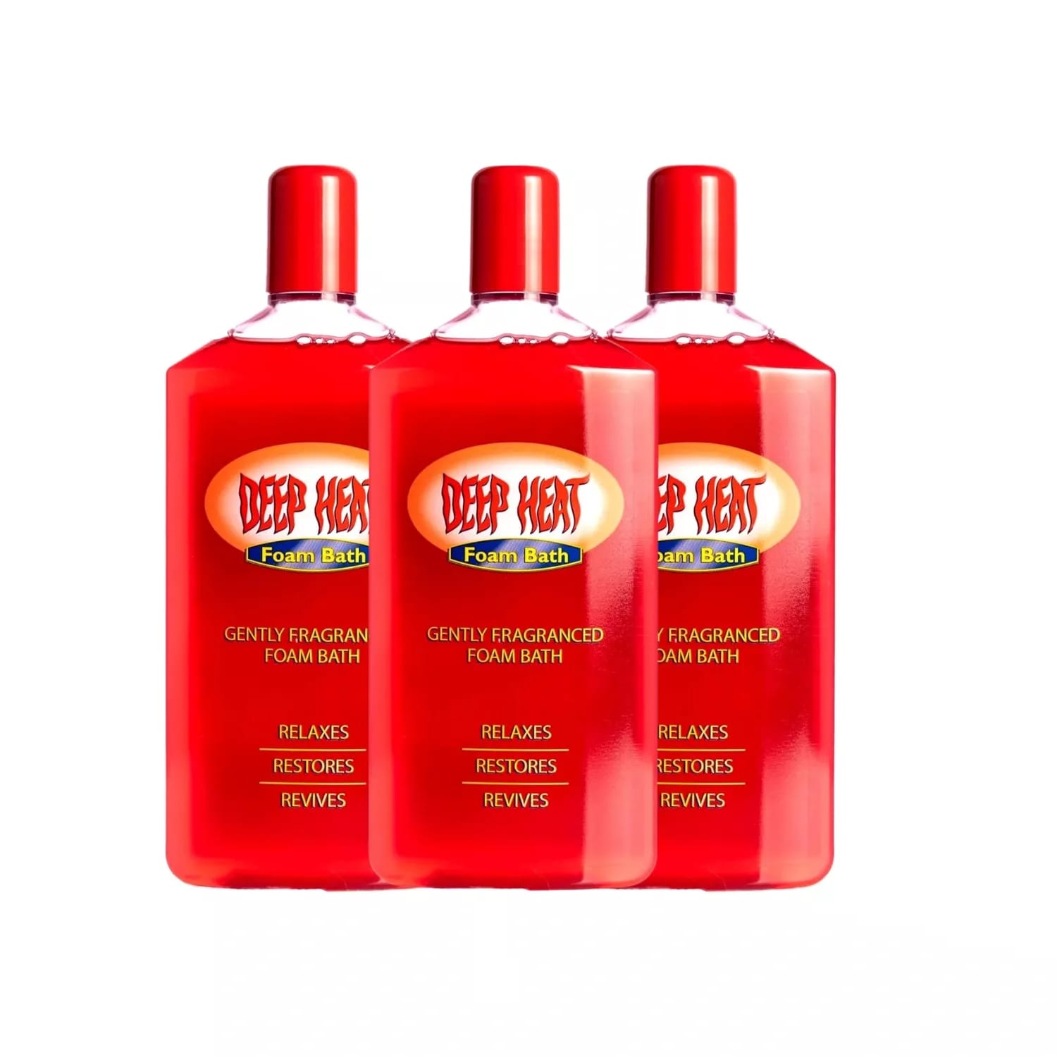 Deep Heat Foam Bath Tonic 350ml x 3 Pack