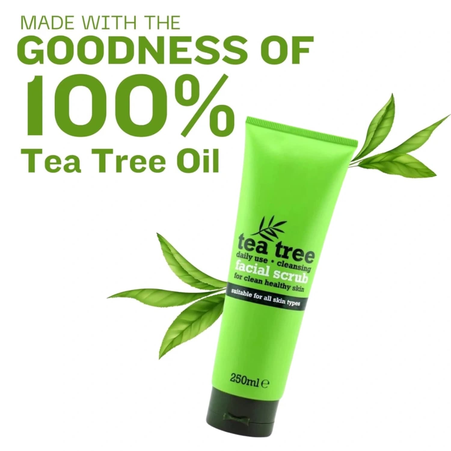 Xpel Tea Tree Cleansing Facial Scrub 250ml