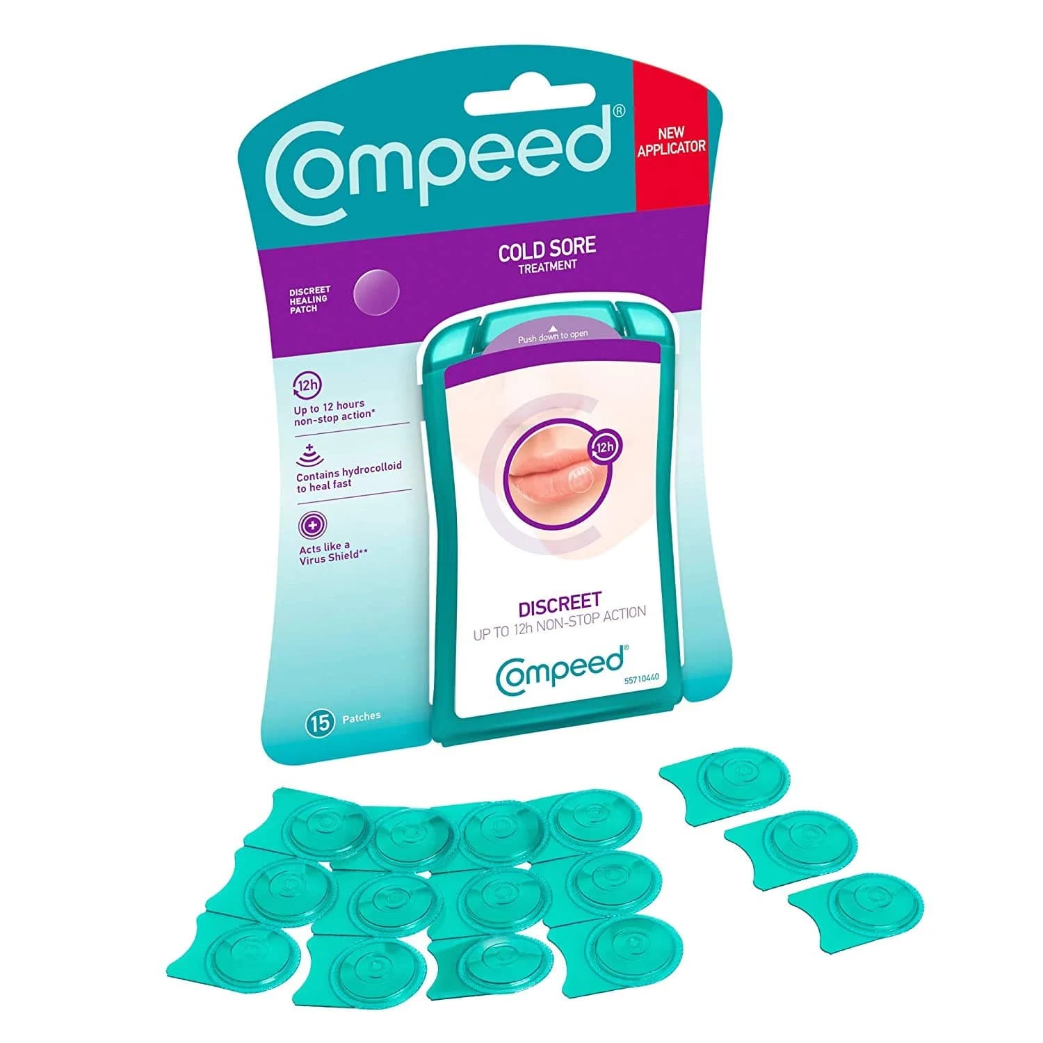 Compeed Cold Sore Treatment 15 Patches