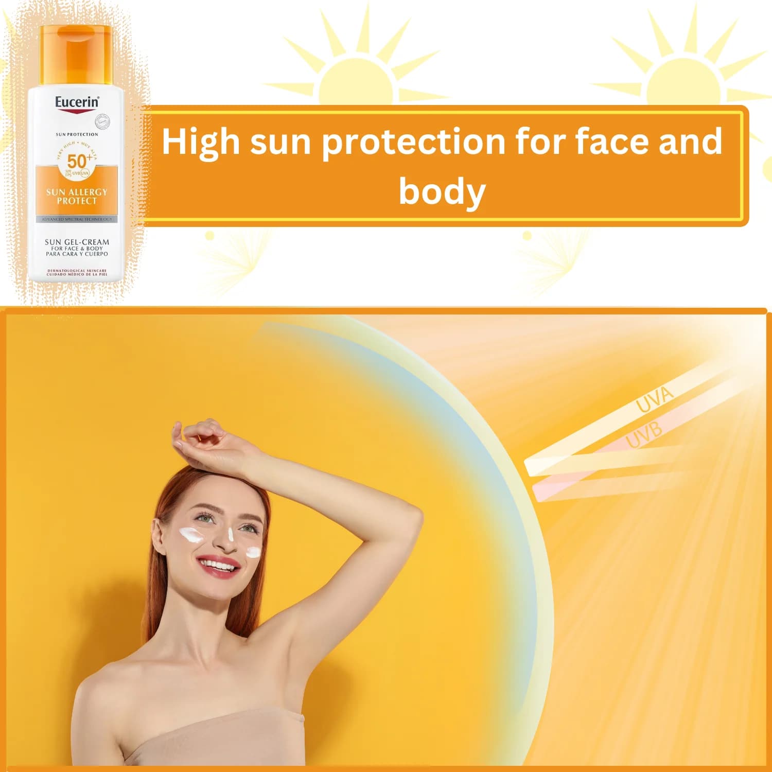 Eucerin Sun Allergy Protection Sun Creme Gel 150ml