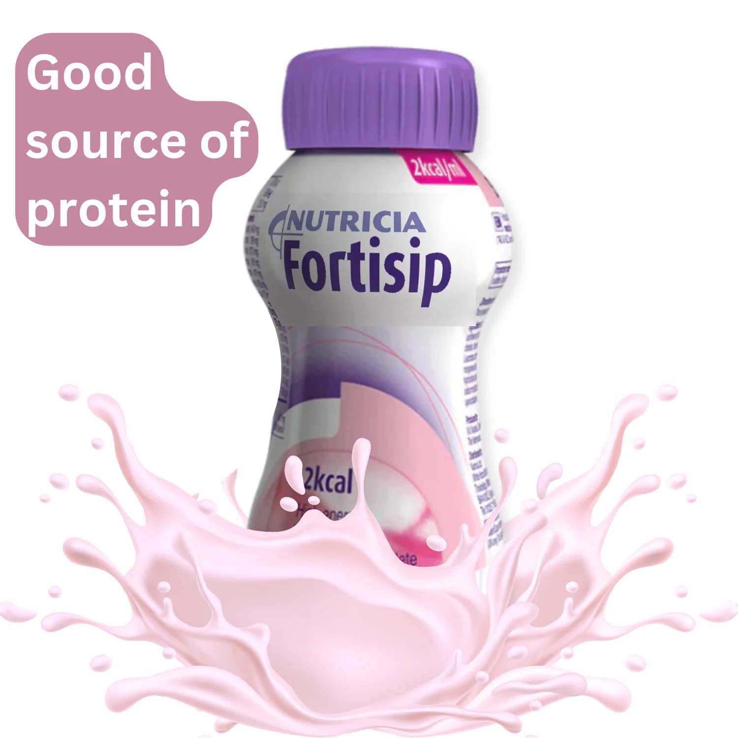 Fortisip High Energy Strawberry Drink 200ml