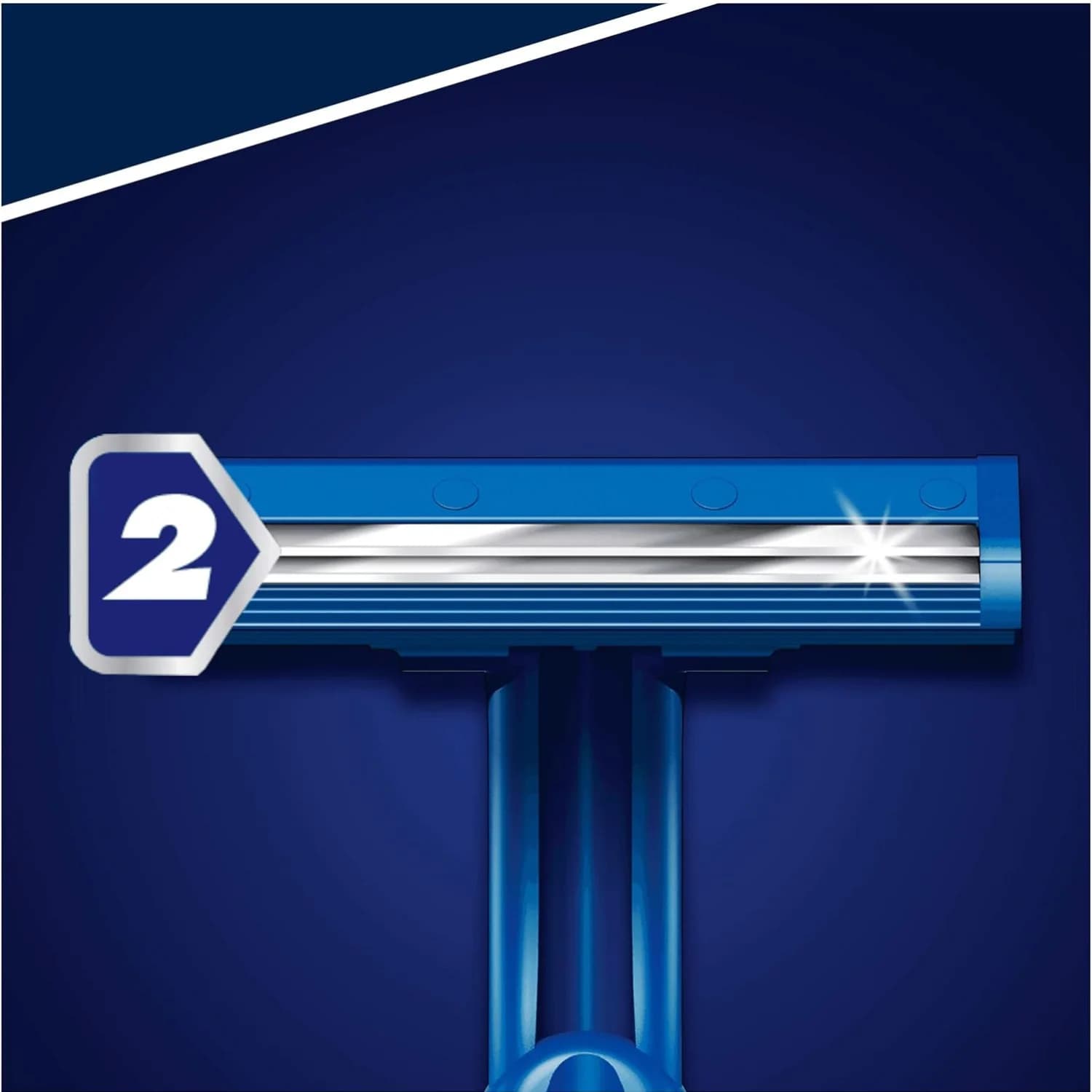 Gillette Blue II Blades Razor Fixed Head 5