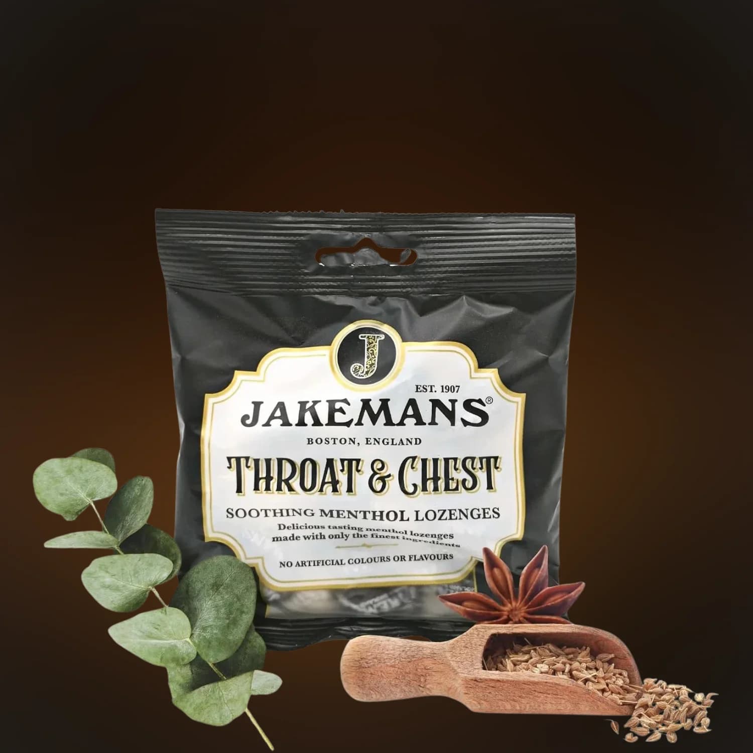 Jakemans Throat And Chest Soothing Menthol Lozenges 73g
