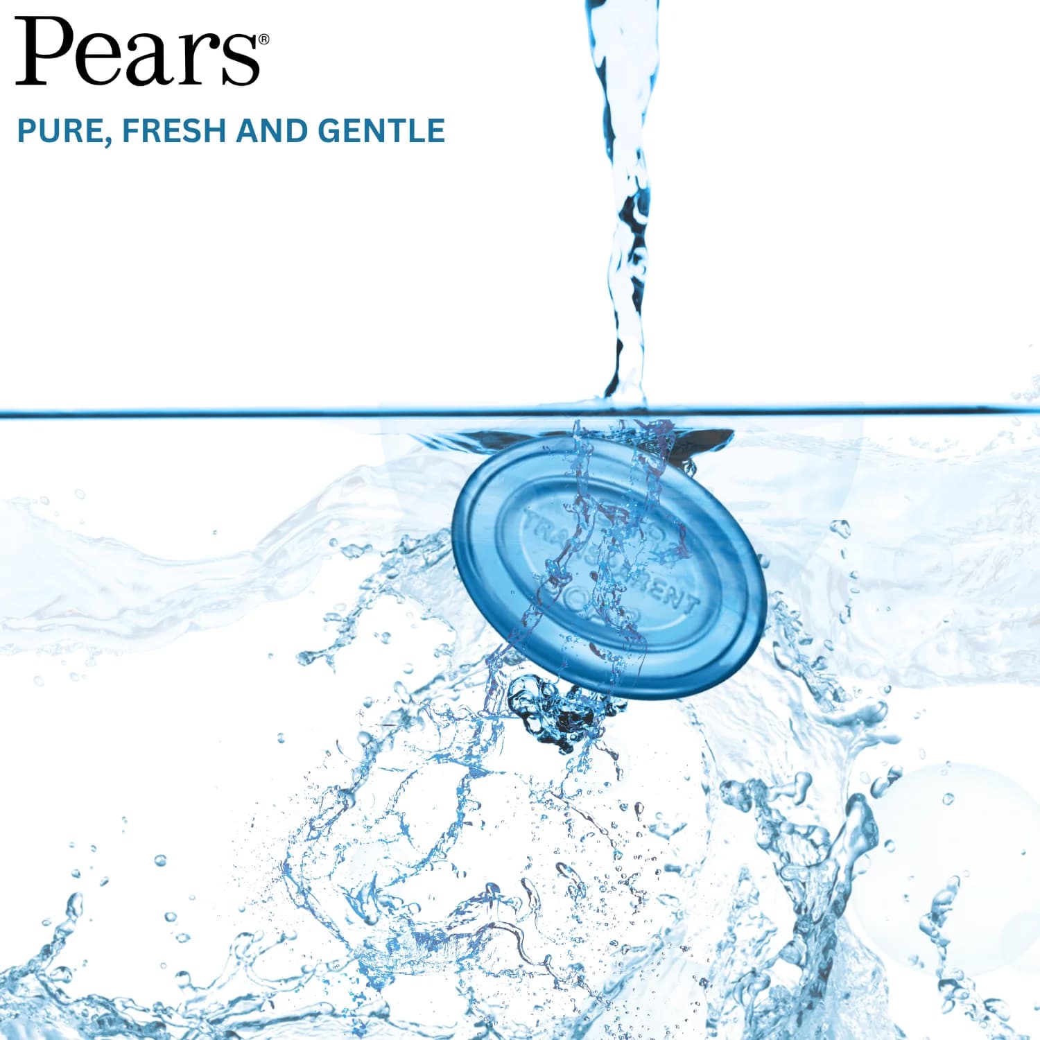 Pears Transparent Bar Soap Blue Mint 125g